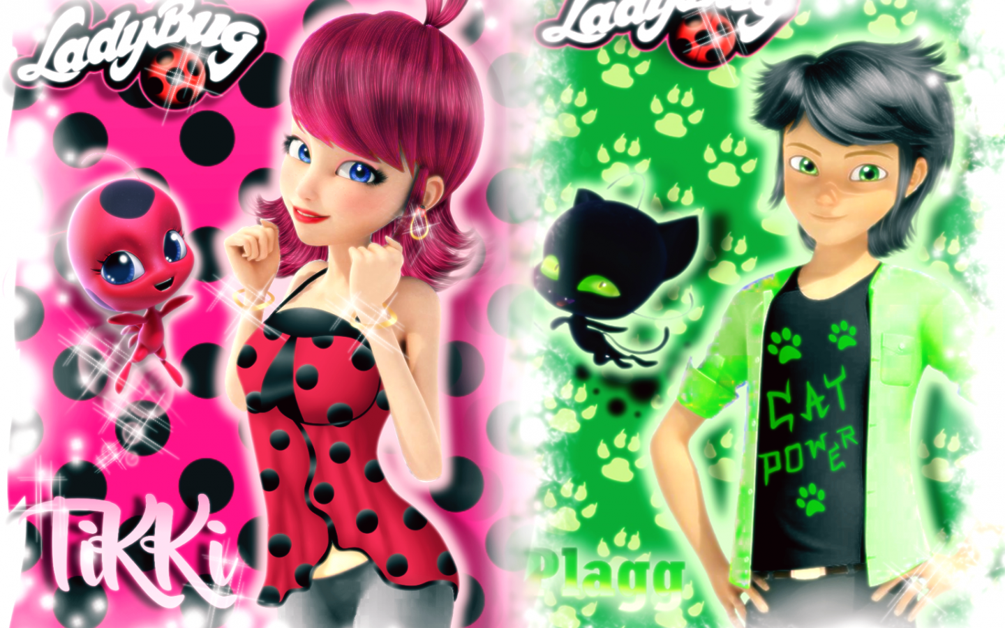 Free download Wallpaper of Tikki anda plagg wallpaper for fans of Miraculous [1536x1182] for your Desktop, Mobile & Tablet. Explore Miraculous Ladybug TV Show Wallpaper. Miraculous Ladybug TV Show