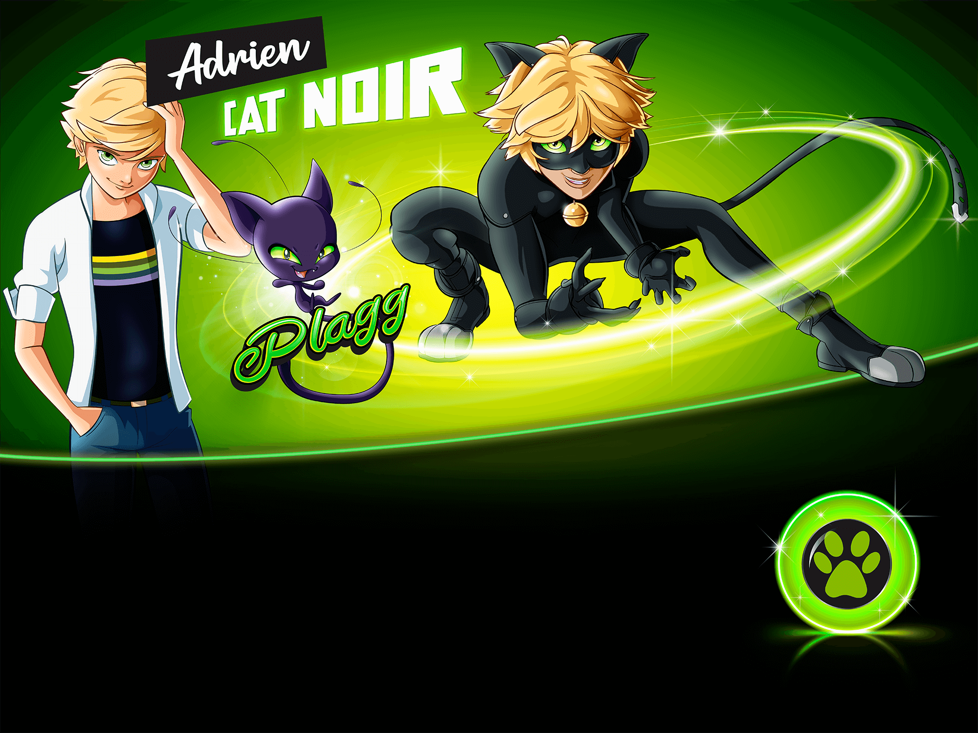 Miraculous Ladybug new wallpaper with super heroes and kwamis