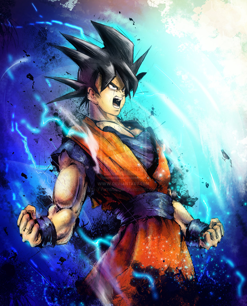 Goku Portrait