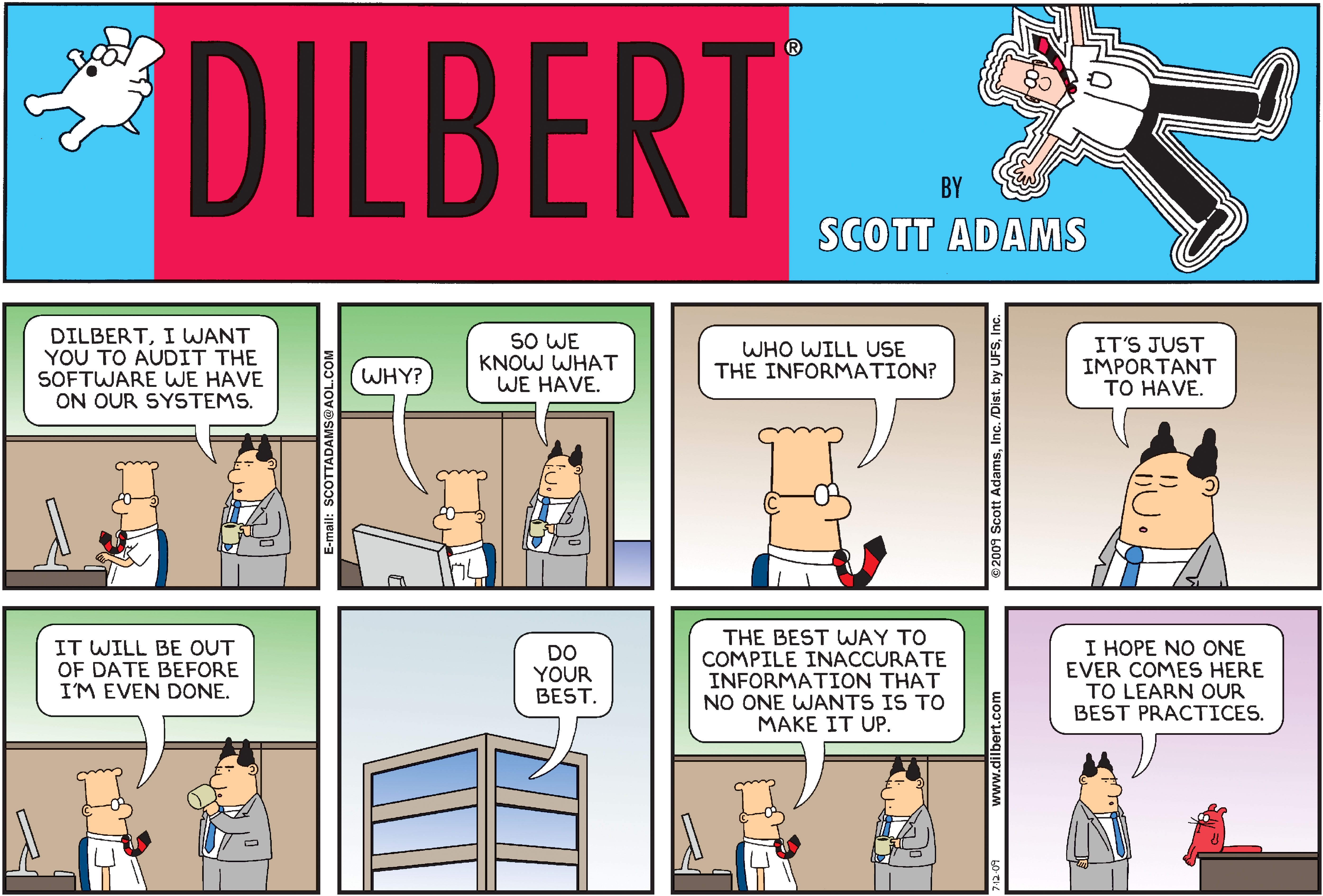 Agile Dilbert Cartoon
