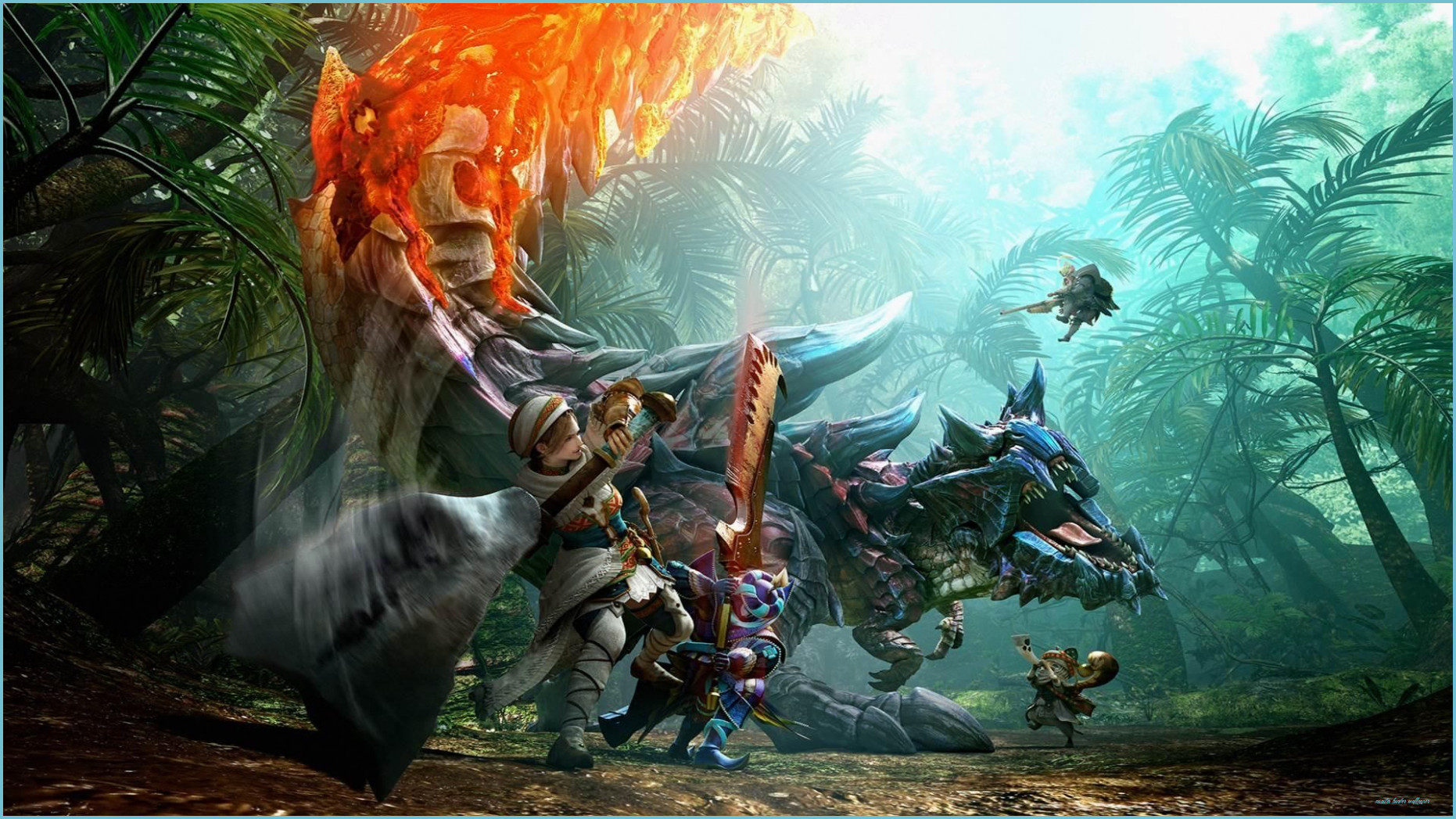 Monster Hunter HD Wallpaper And Background 12×12 Monster Hunter Wallpaper