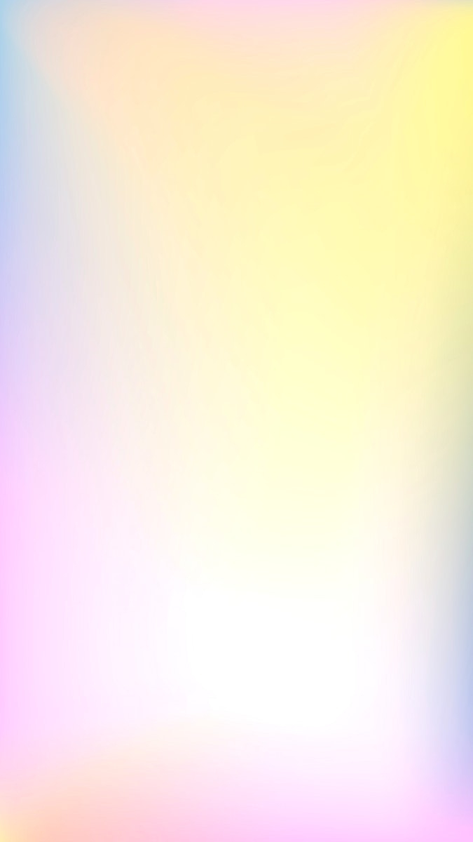 Gradient blur colorful phone wallpaper vector for designer