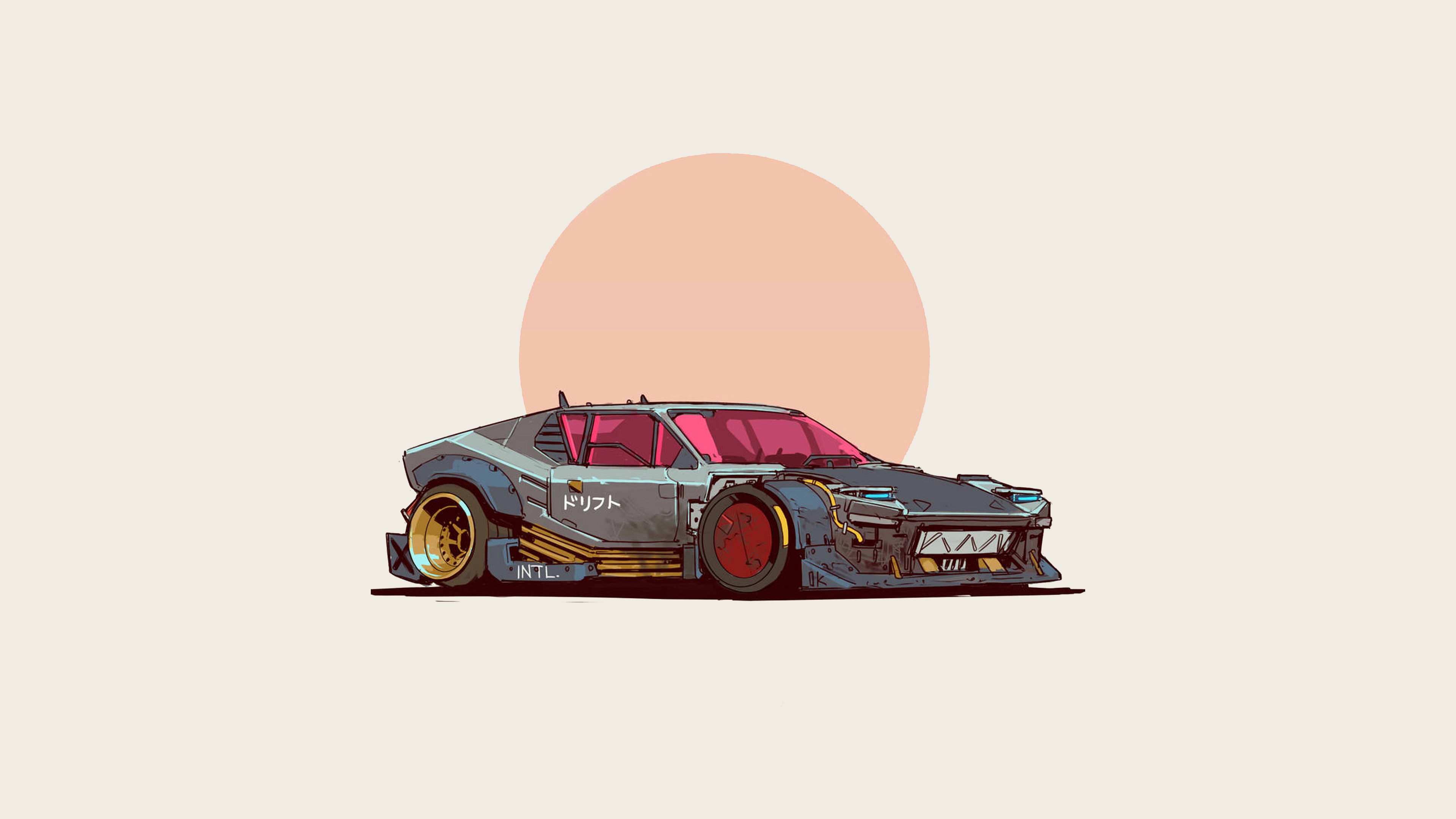 2077 De Tomaso Pantera [3840x2160]: wallpaper