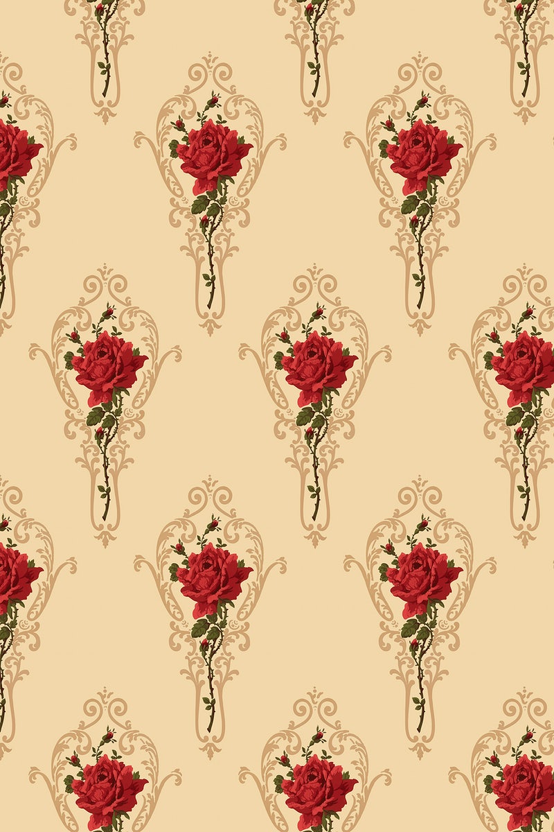 Floral Pattern Background & Wallpaper. High Resolution Royalty Free Designs