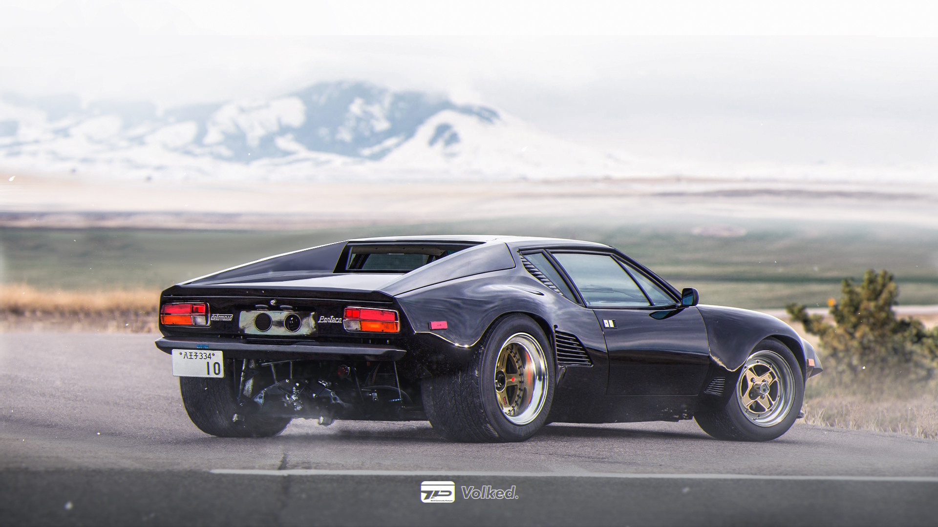 Wallpaper, Sergey Volkov, car, vehicle, DeTomaso Pantera GT5 S 1920x1080