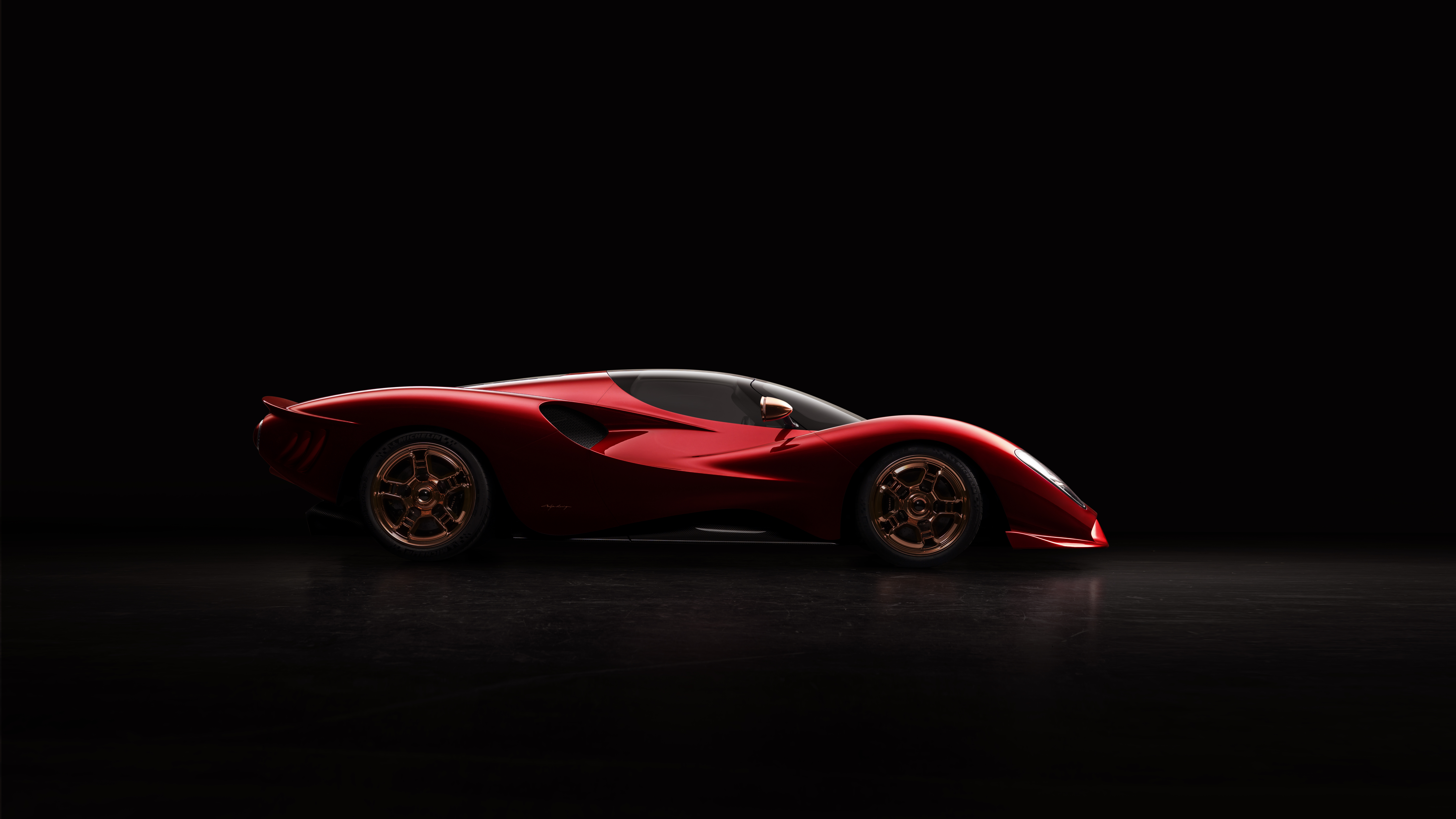 De Tomaso P72 Side View 8k HD 4k Wallpaper, Image, Background, Photo and Picture