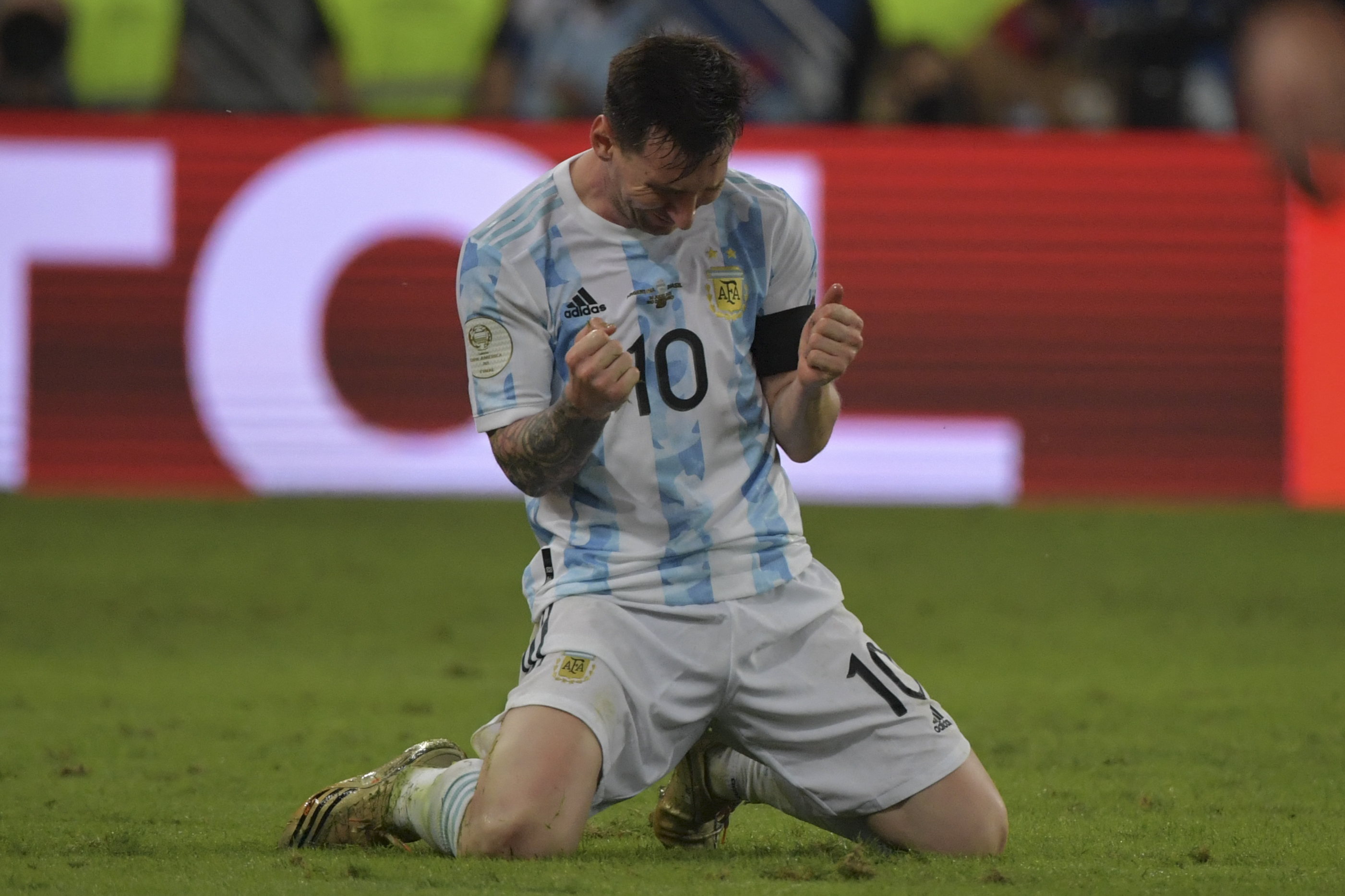 In pics: Lionel Messi celebrates Argentina's Copa America win