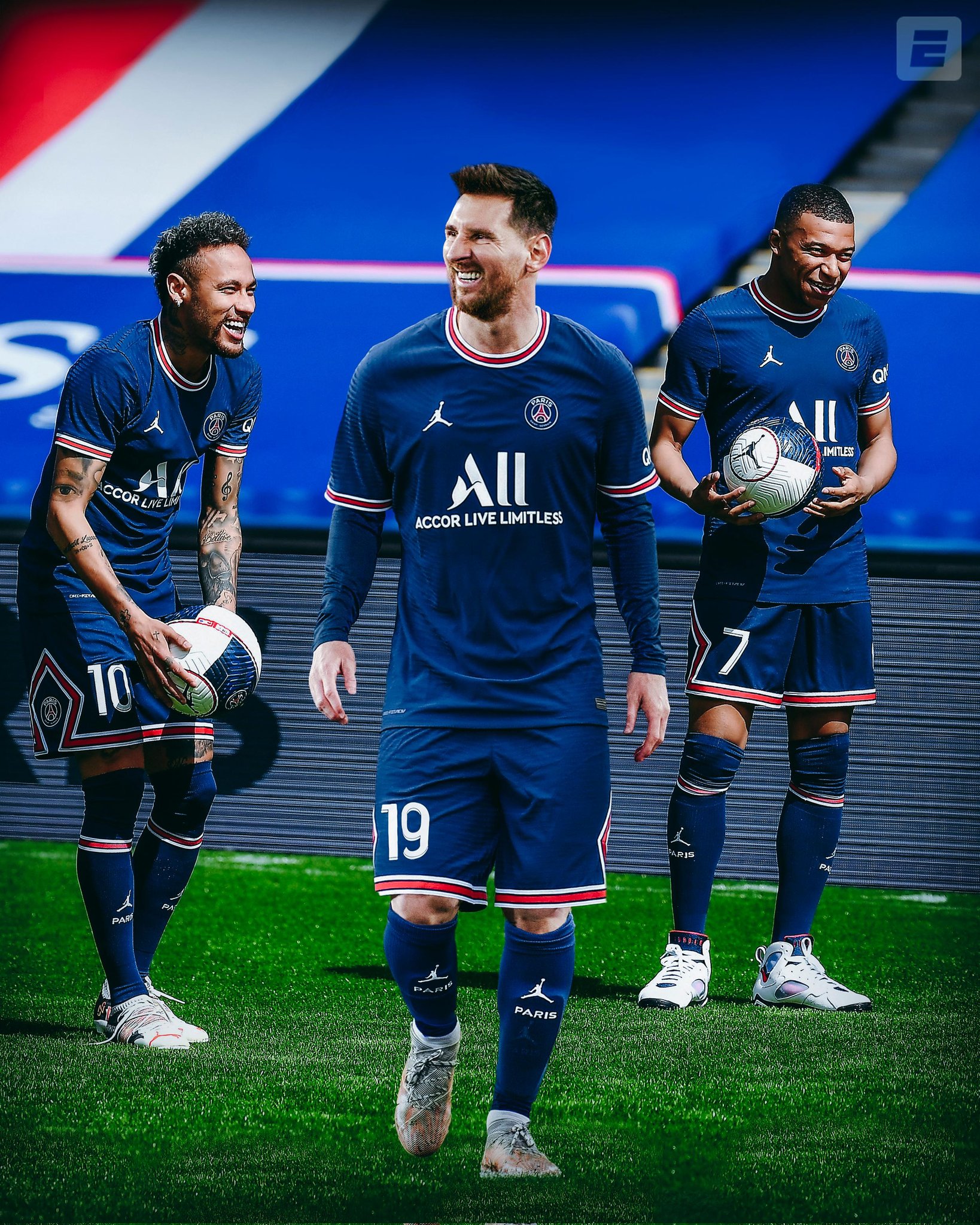 Messi PSG phone wallpaper