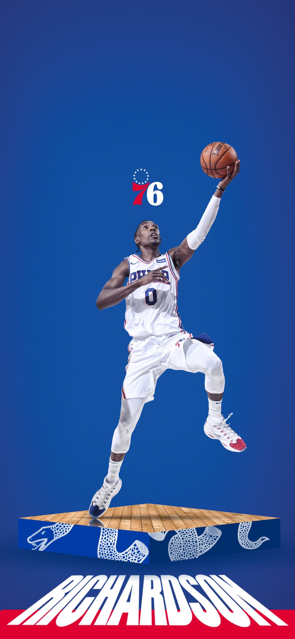 Philadelphia 76ers Wednesday. Another wallpaper. #PhilaUnite. #WallpaperWednesday