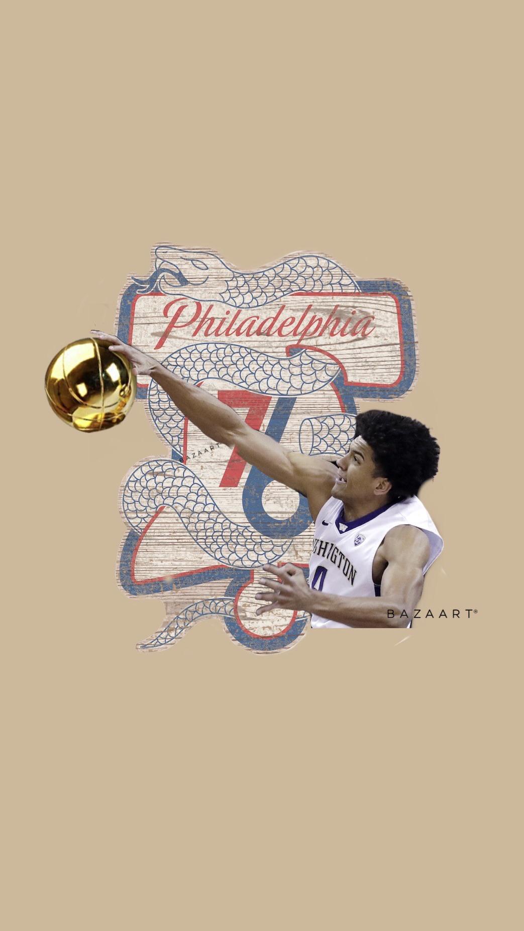 Made a Thybulle background. Not the best, but if any Matisse stains want it here ya go: sixers
