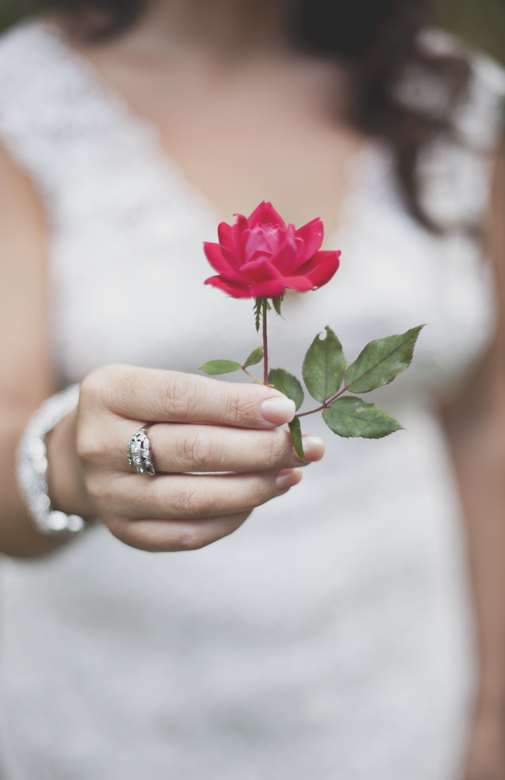 Rose In Hand Wallpapers - Wallpaper Cave