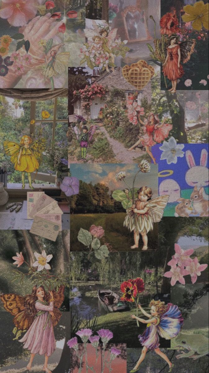 fairy green aesthetic wallpaper в 2021 г. Иллюстрации растений, Ботанические рисунки, Рисунки