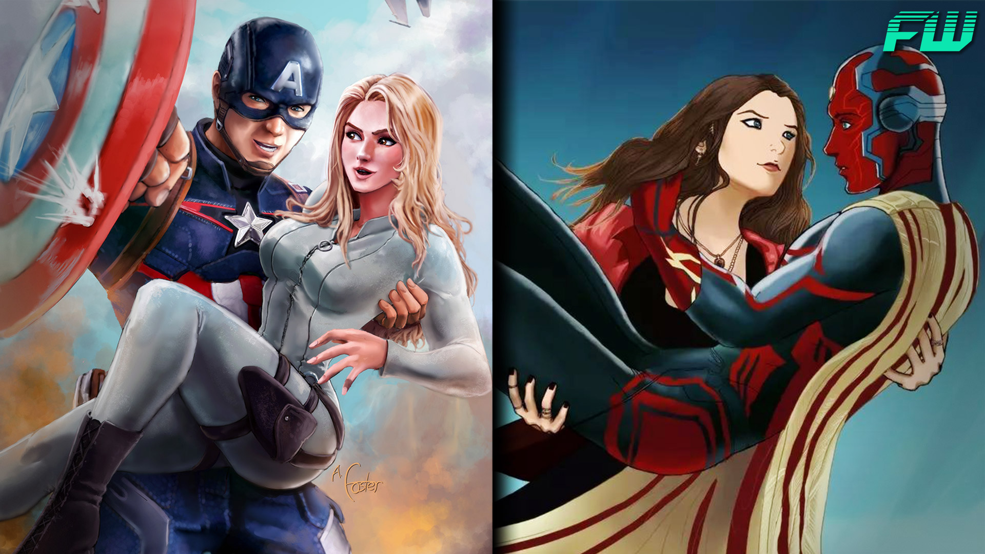 Marvel Cinematic Universe Couple Re Designs That Are Better Than The Movies