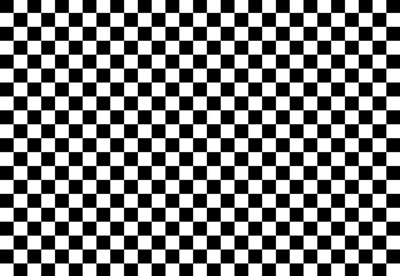 Black And White Checkered Pattern Wall Paper Mural. Buy at Abposters.com