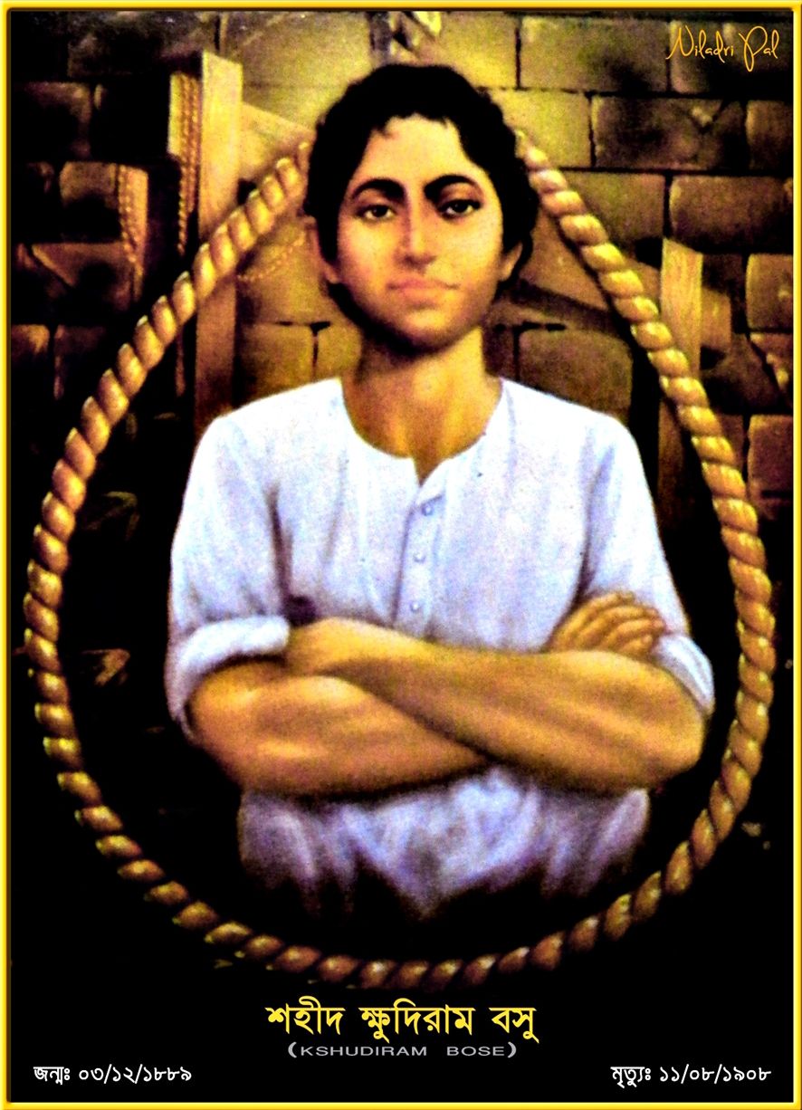 Khudiram Bose Bose was born on 3rd December 1889 in the village Bahuvaini in Medinipur district of Bengal. Freedom fighters of india, Freedom fighters, Real hero