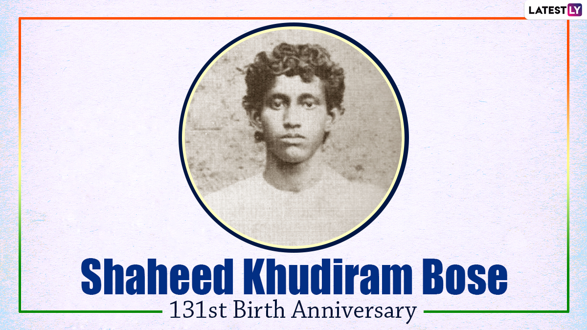 Shaheed Khudiram Bose 131st Birth Anniversary Quotes And HD Image: WhatsApp Messages, Wallpaper And Photo to Remember the Indian Freedom Fighter