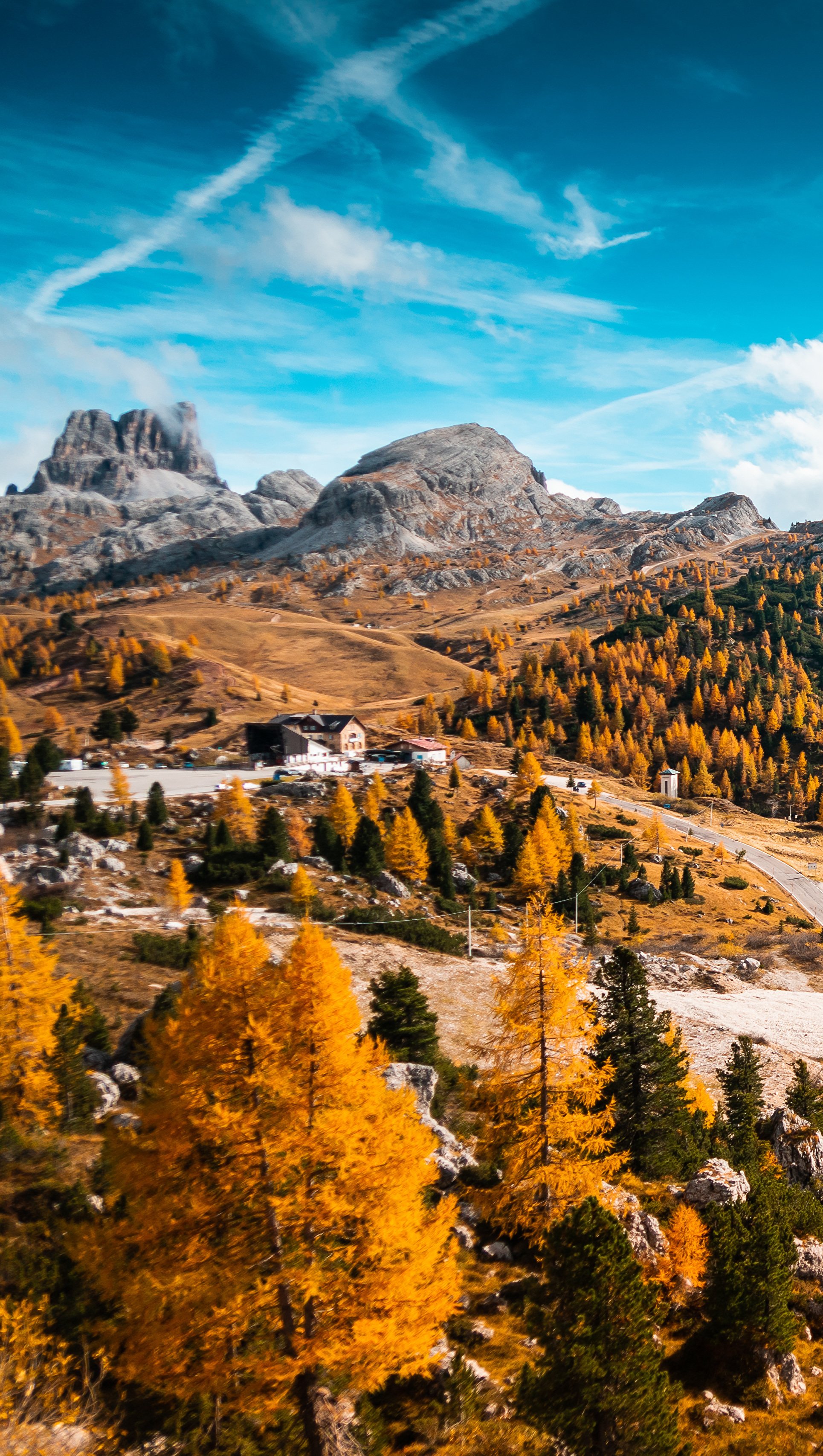 Italy in autumn Wallpaper 5k Ultra HD