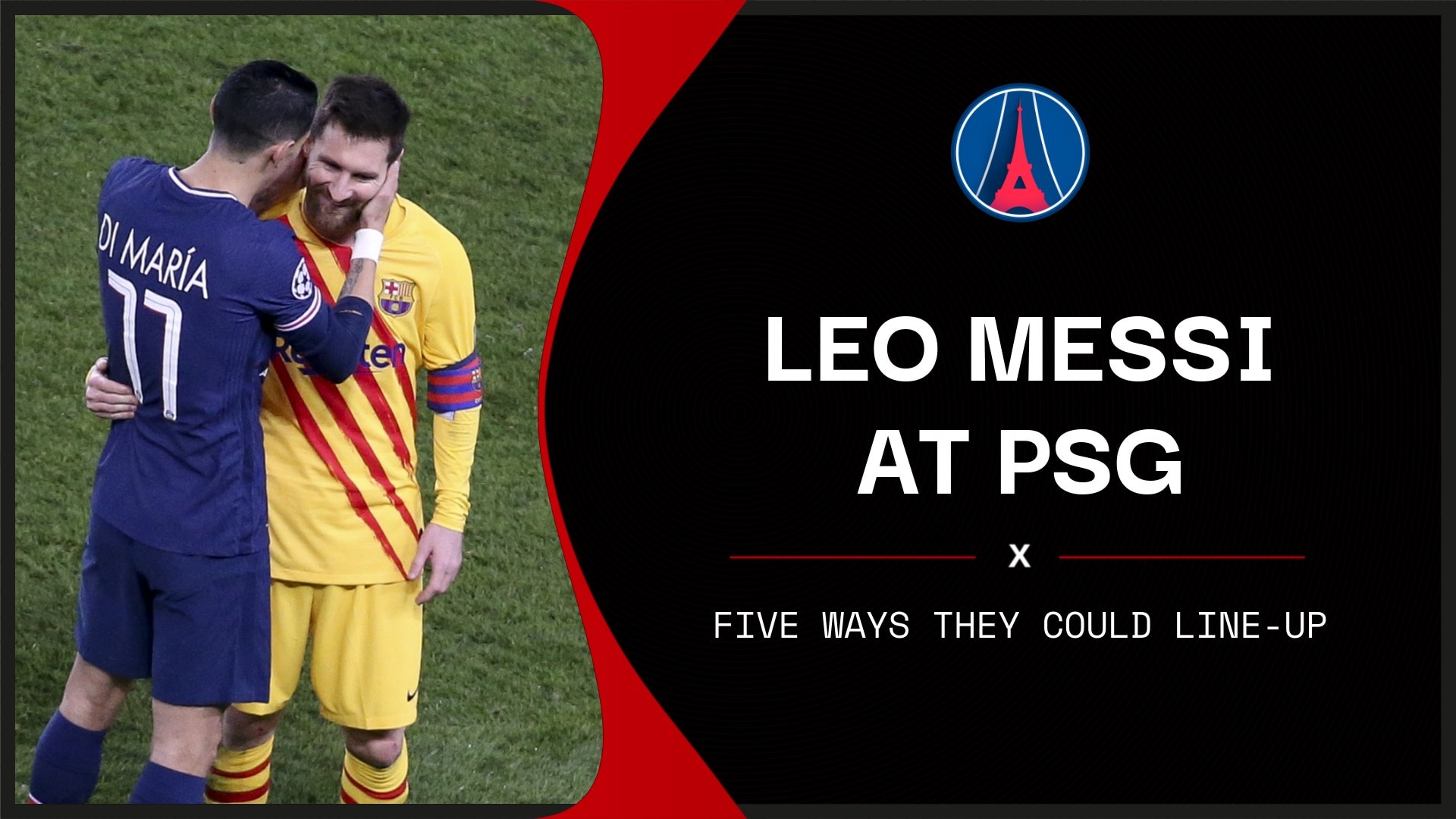 How can PSG play Messi, Mbappe and Neymar?