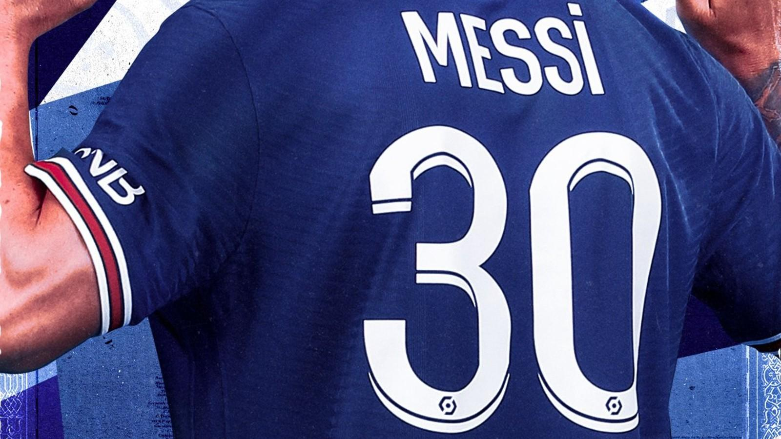 Lionel Messi portará el número 30 en el PSG. NOTICIAS 24 CHILE