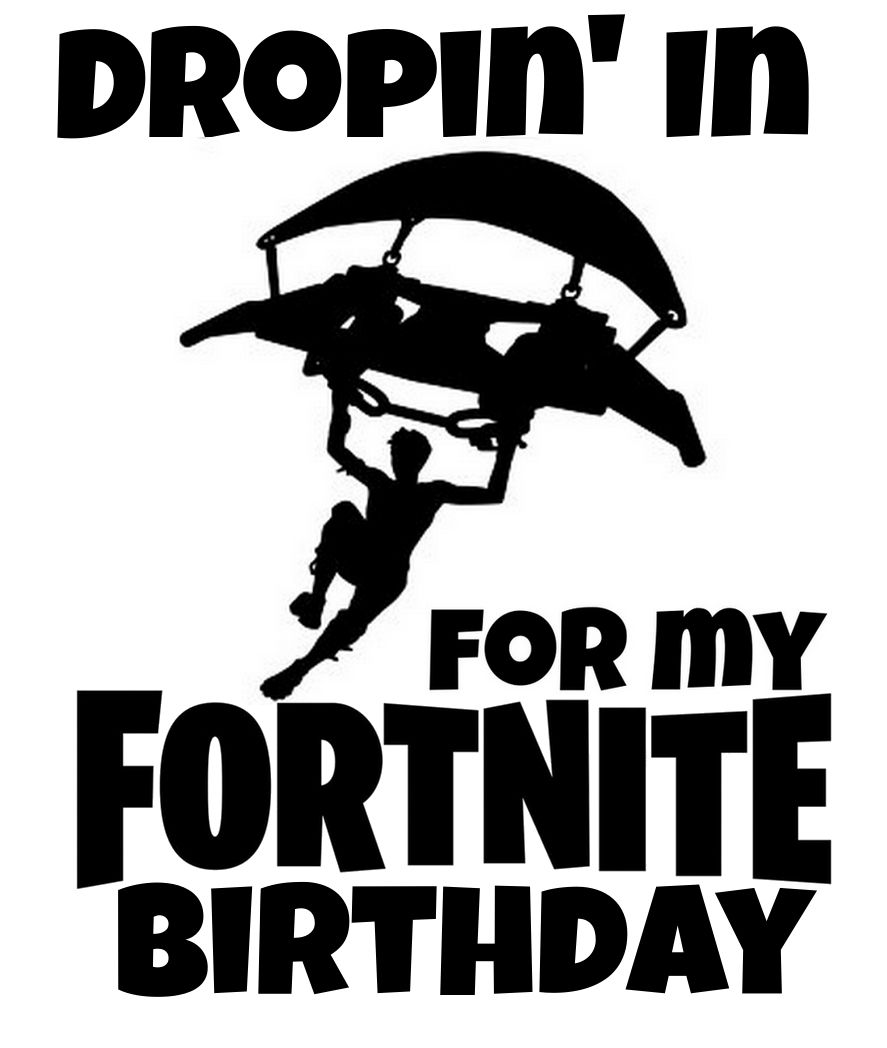 Fortnite. Boy birthday parties, Birthday boy shirts, Fortnite