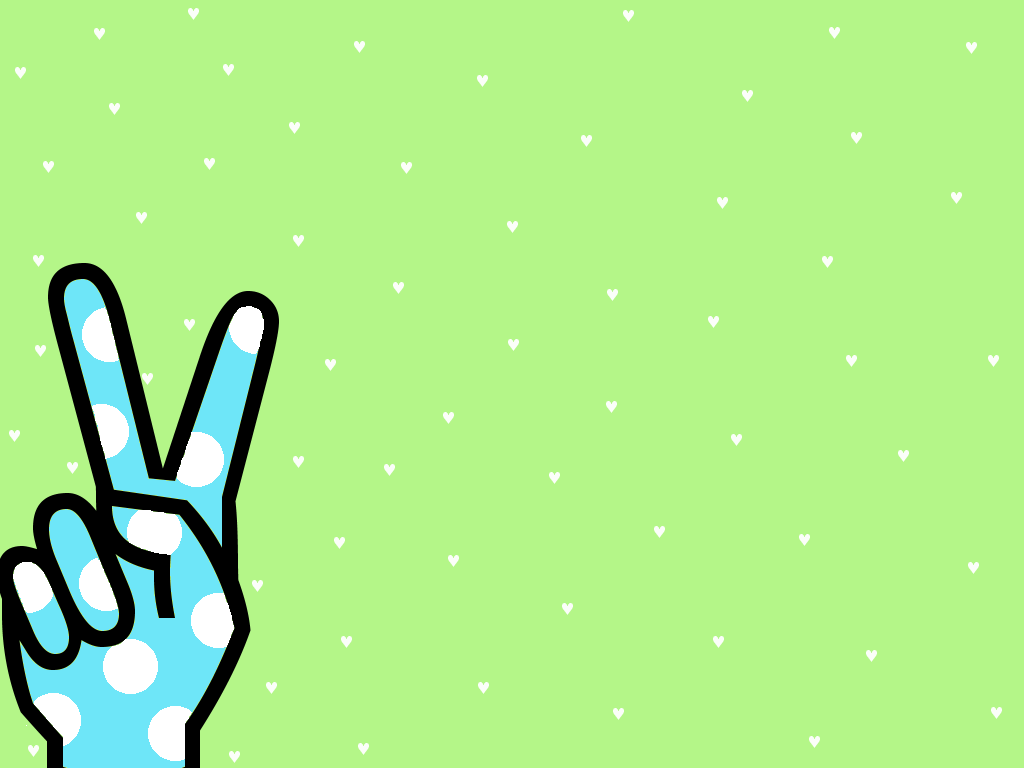 Colorful Peace Wallpaper HD Sign, Sign, Sign Hand Gif