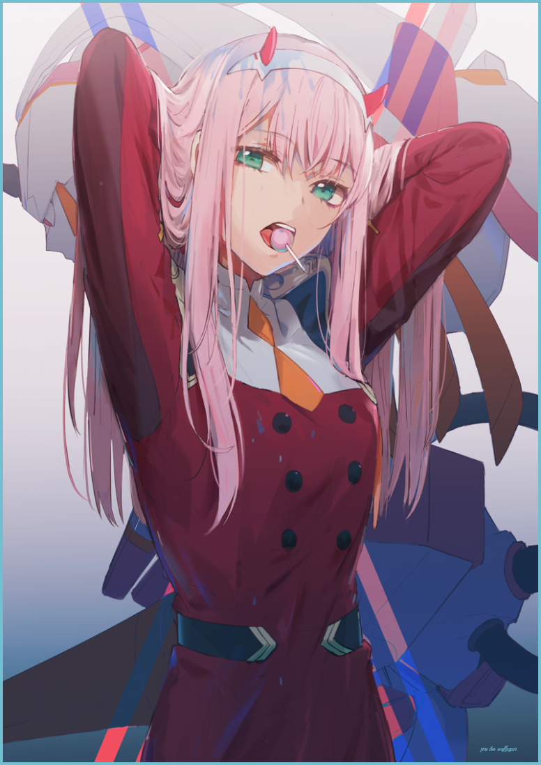 Darling In The FranXX Anime Image Board Two Wallpaper