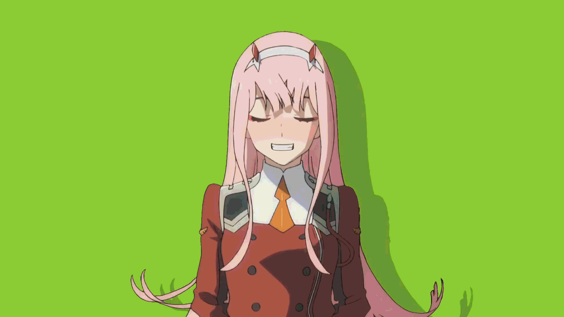Sooo I couldn't find a gif of this so I made one: DarlingInTheFranxx