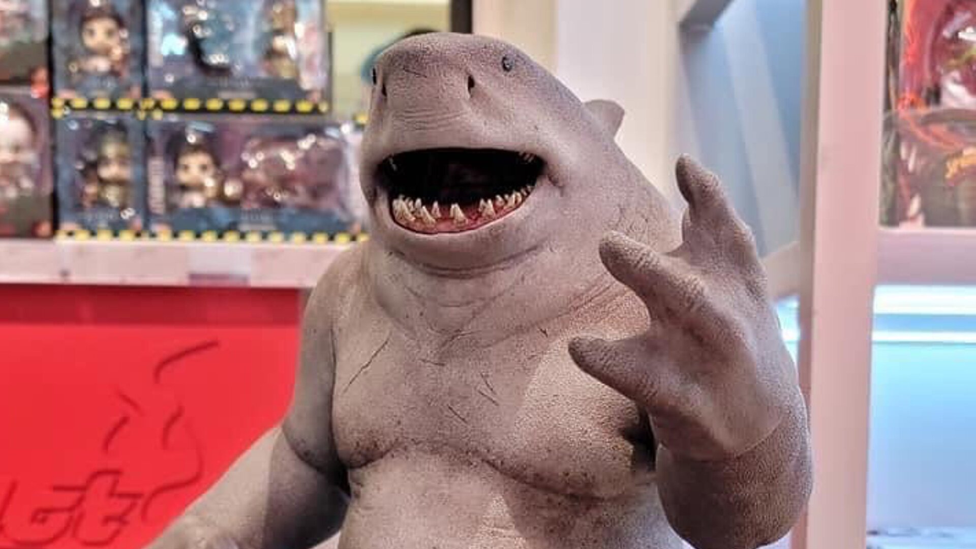 James Gunn Shares THE SUICIDE SQUAD King Shark Hot Toys Action Figure