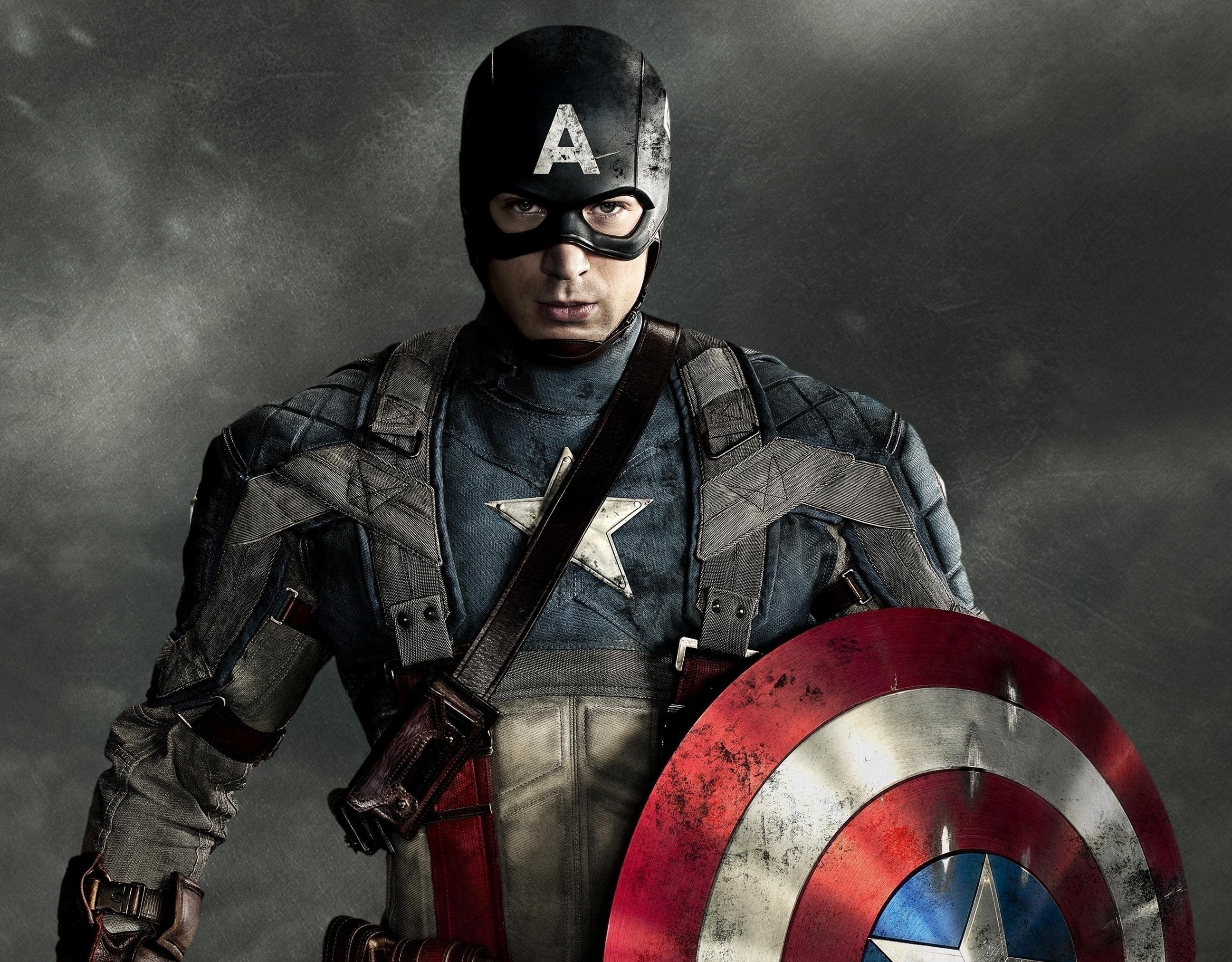 movies captain america chris evans steve rogers captain america the first avenger 2593x2024 wall