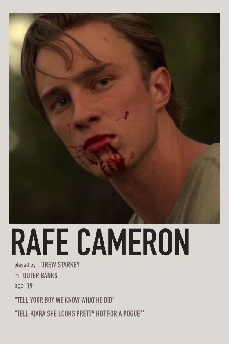 Rafe Cameron. Wanted movie, Outer banks, Rafe