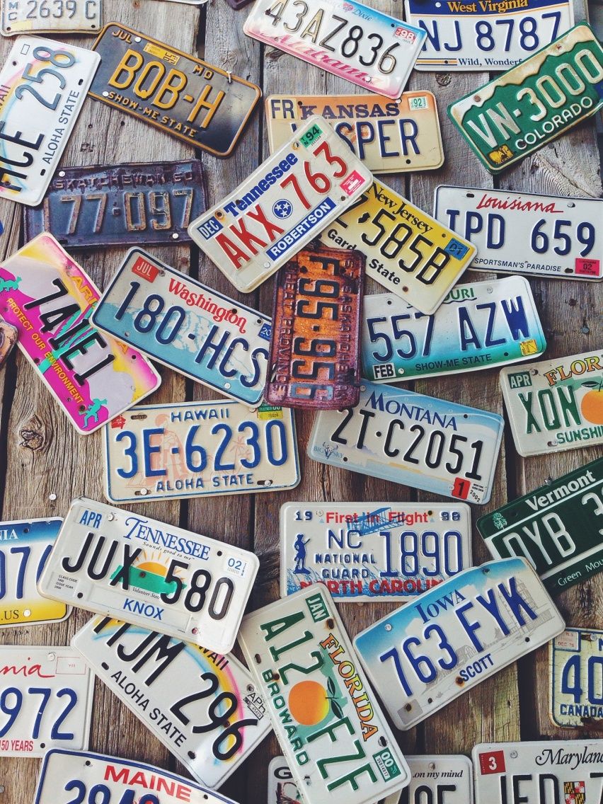 License Plate Wallpapers - Wallpaper Cave