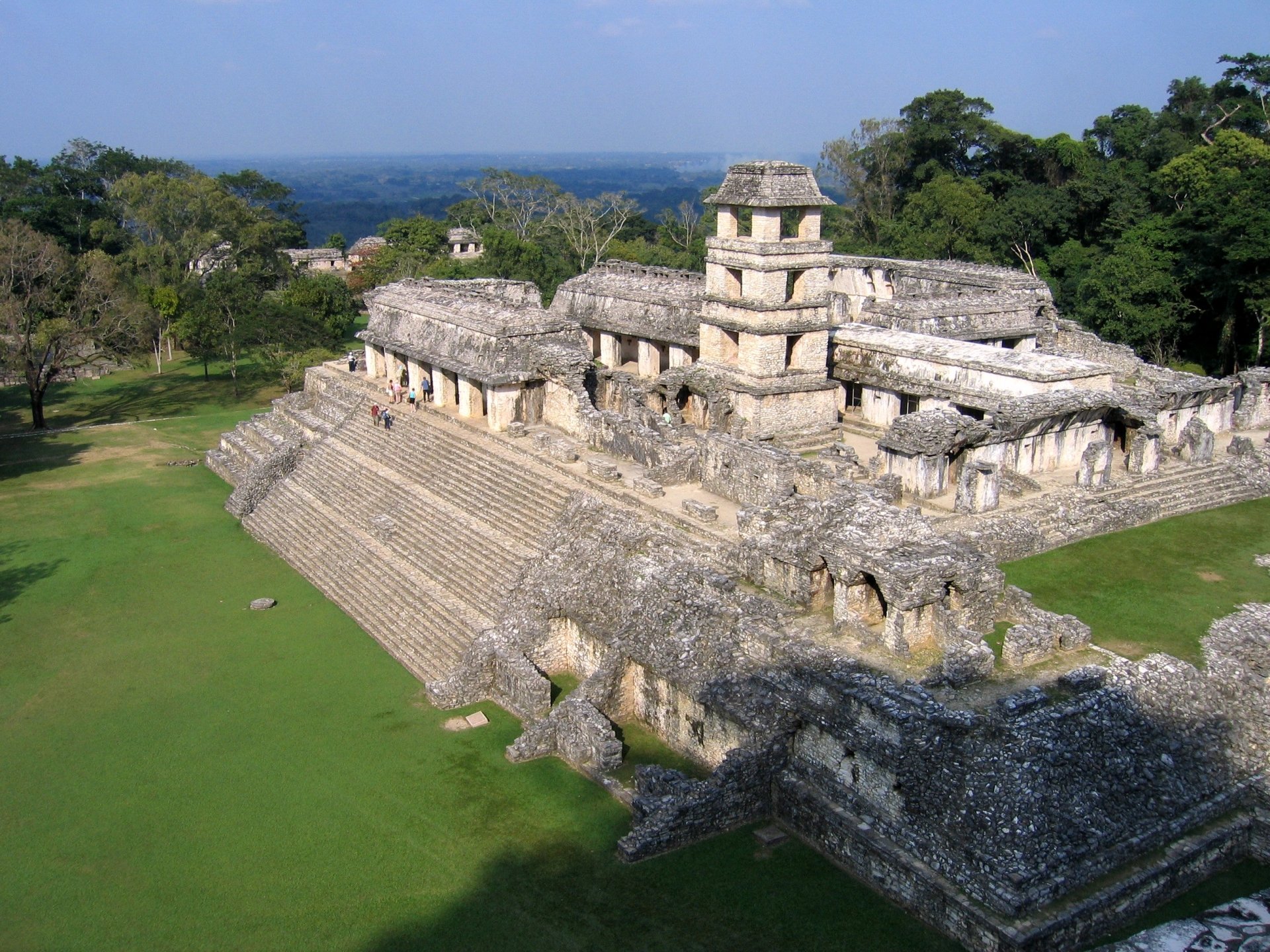 Palenque Chiapas Mexico HD Wallpaper and Background Image