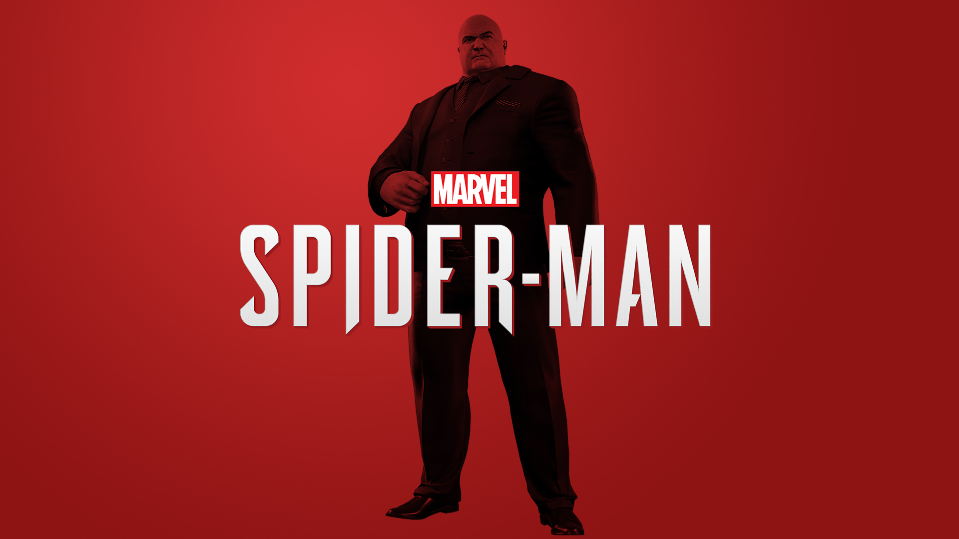 Wallpaper, Spider Man, Marvel Comics, Marvel Cinematic Universe, Playstation 4 Pro, PlayStation, comics, Kingpin 1920x1080