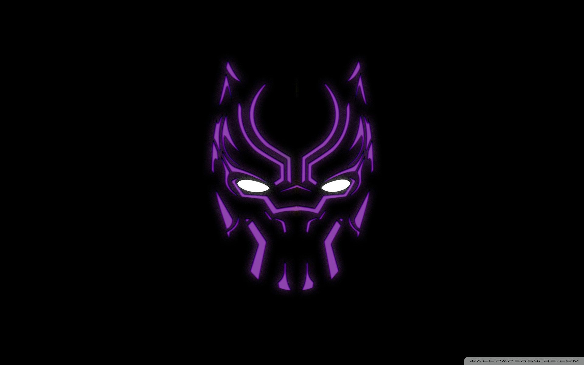 purple, Black Panther, MCU, Tchalla, Marvel Cinematic Universe, Wakanda. Mocah HD Wallpaper