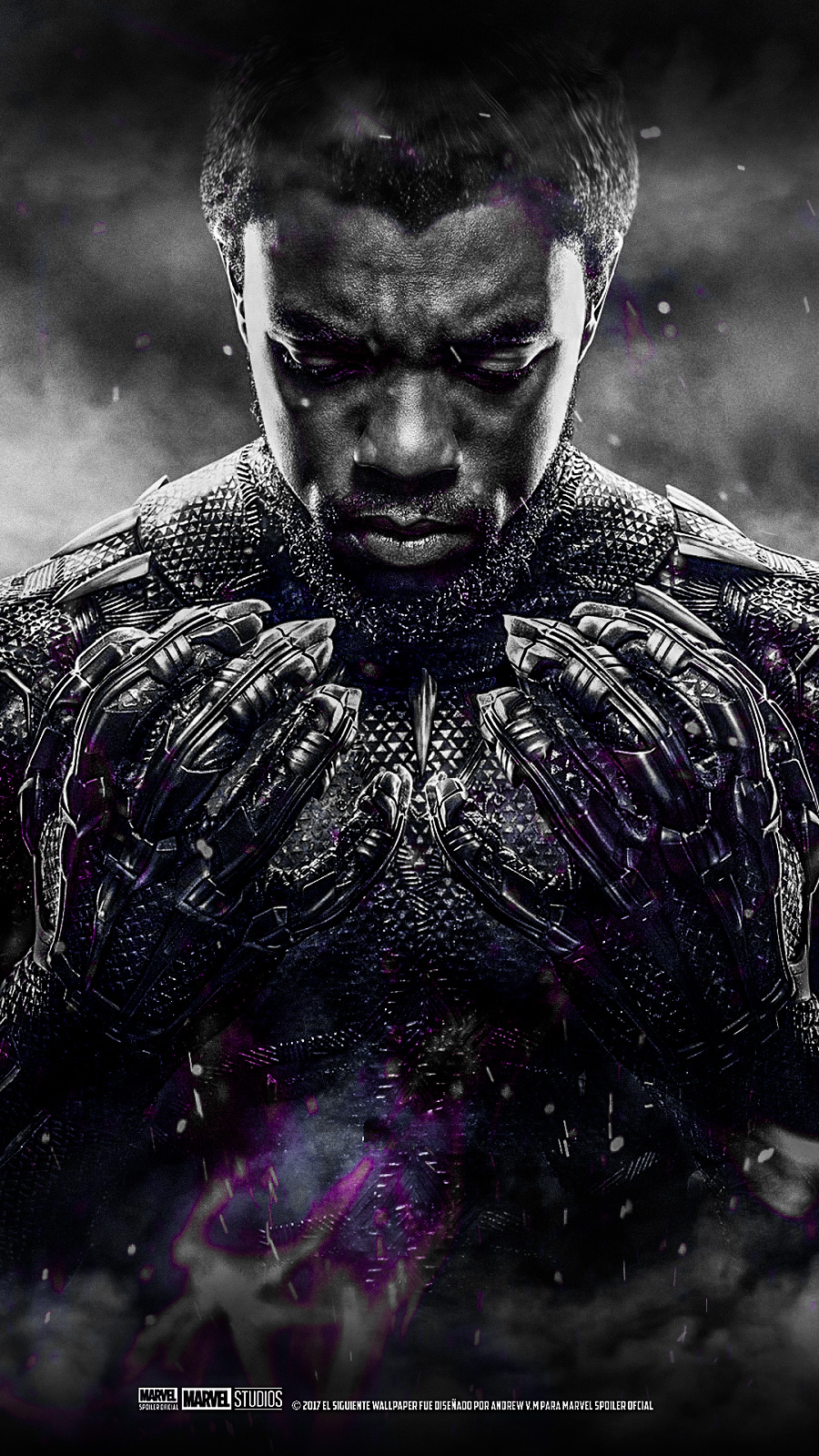 Black Panther Marvel Cinematic Universe Chadwick Boseman Movie Poster Film Posters Movies 900x1600 UHD Wallpaper. Walldump HD and UHD Wallpaper