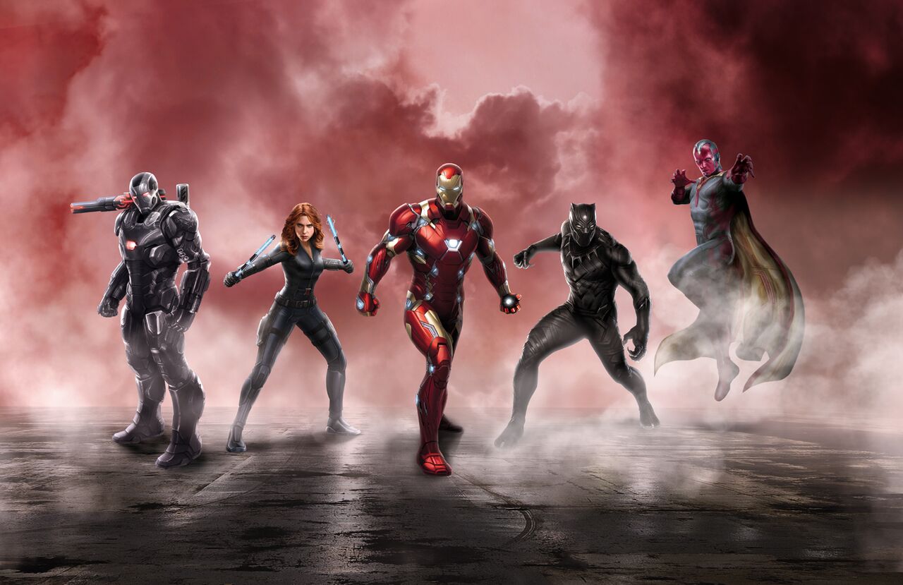 Team Iron Man. Marvel Cinematic Universe (MCU)