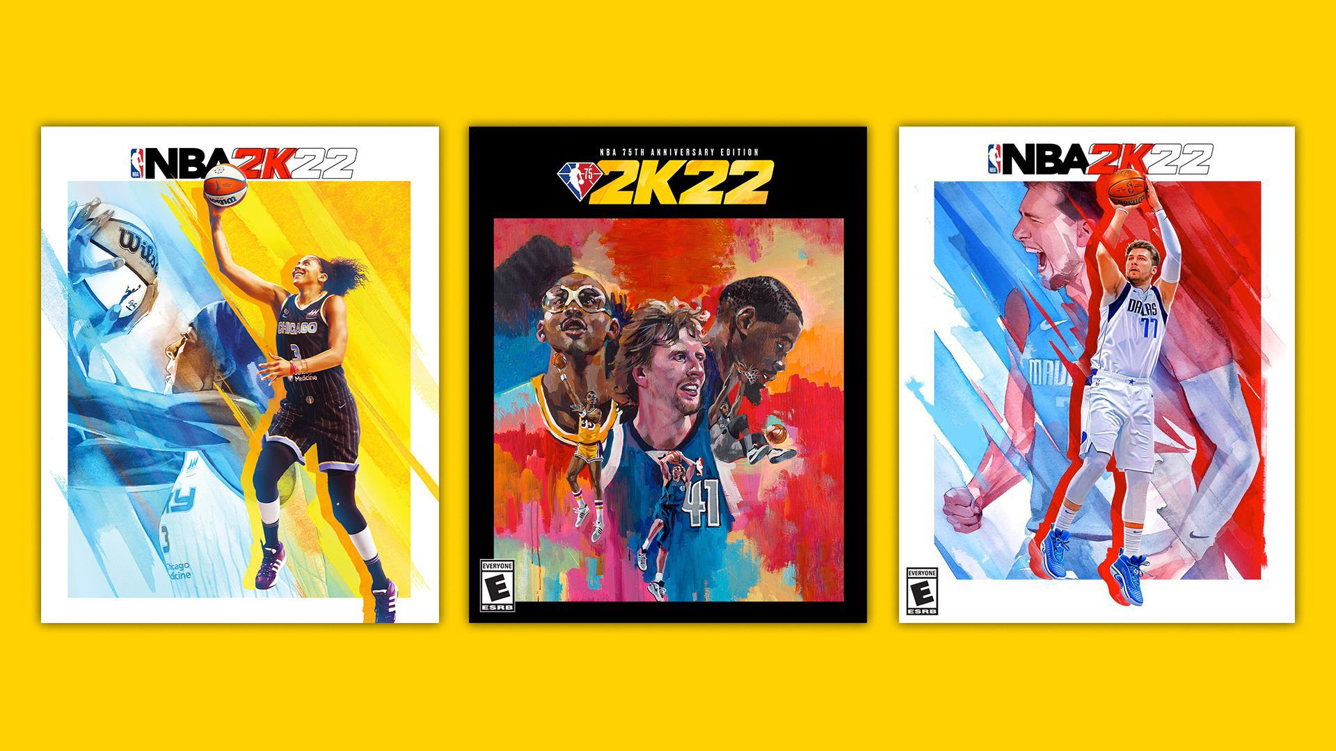 NBA 2K22 unveils cover athletes