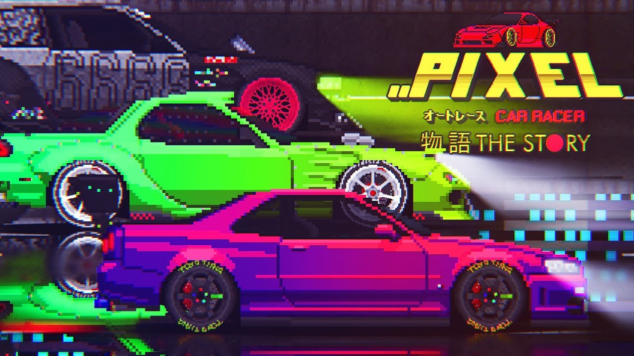 Pixel Car Racer Wallpapers Wallpaper Cave