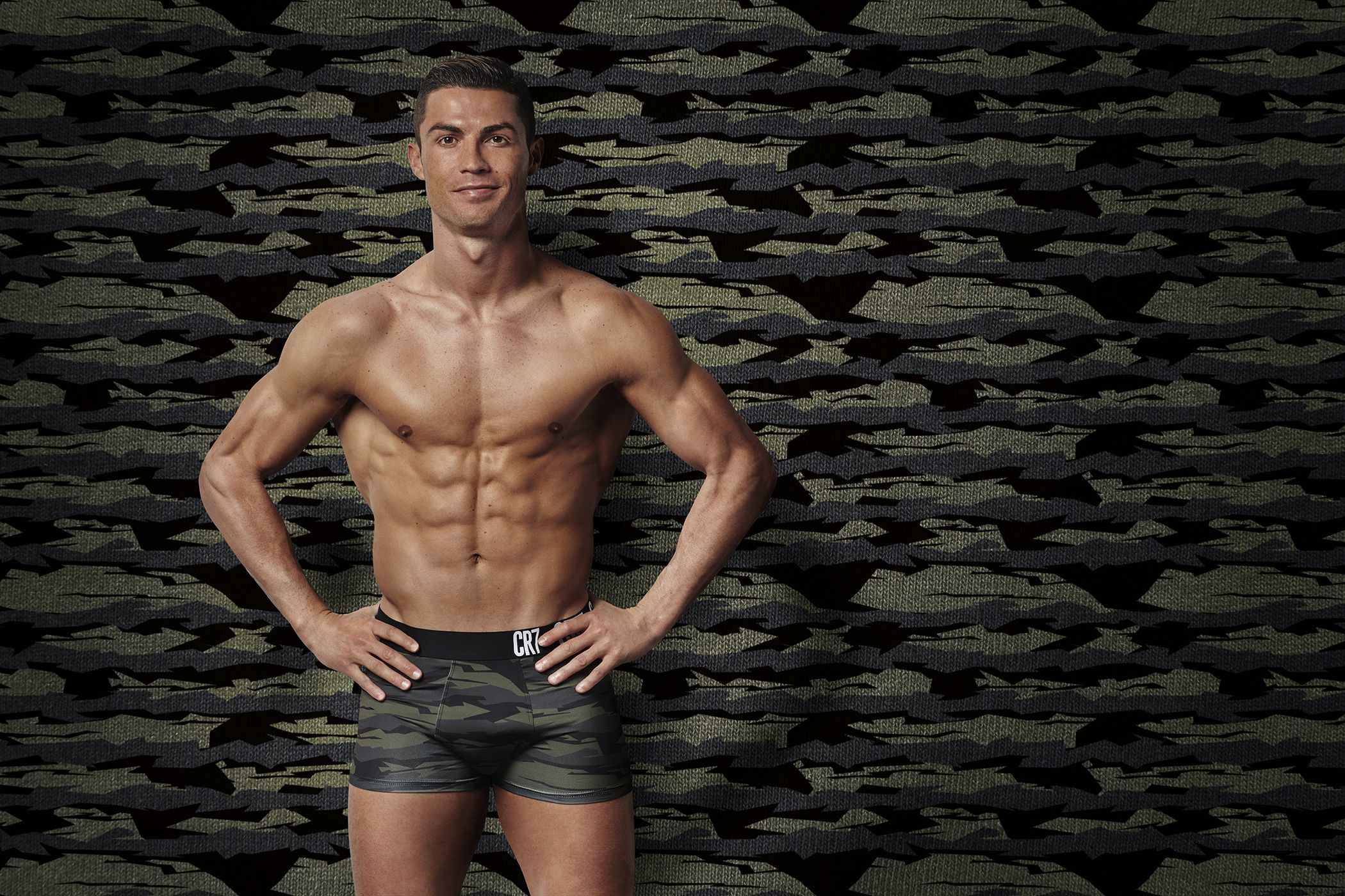 Cristiano Ronaldo Is Trying to Hide His Junk From You