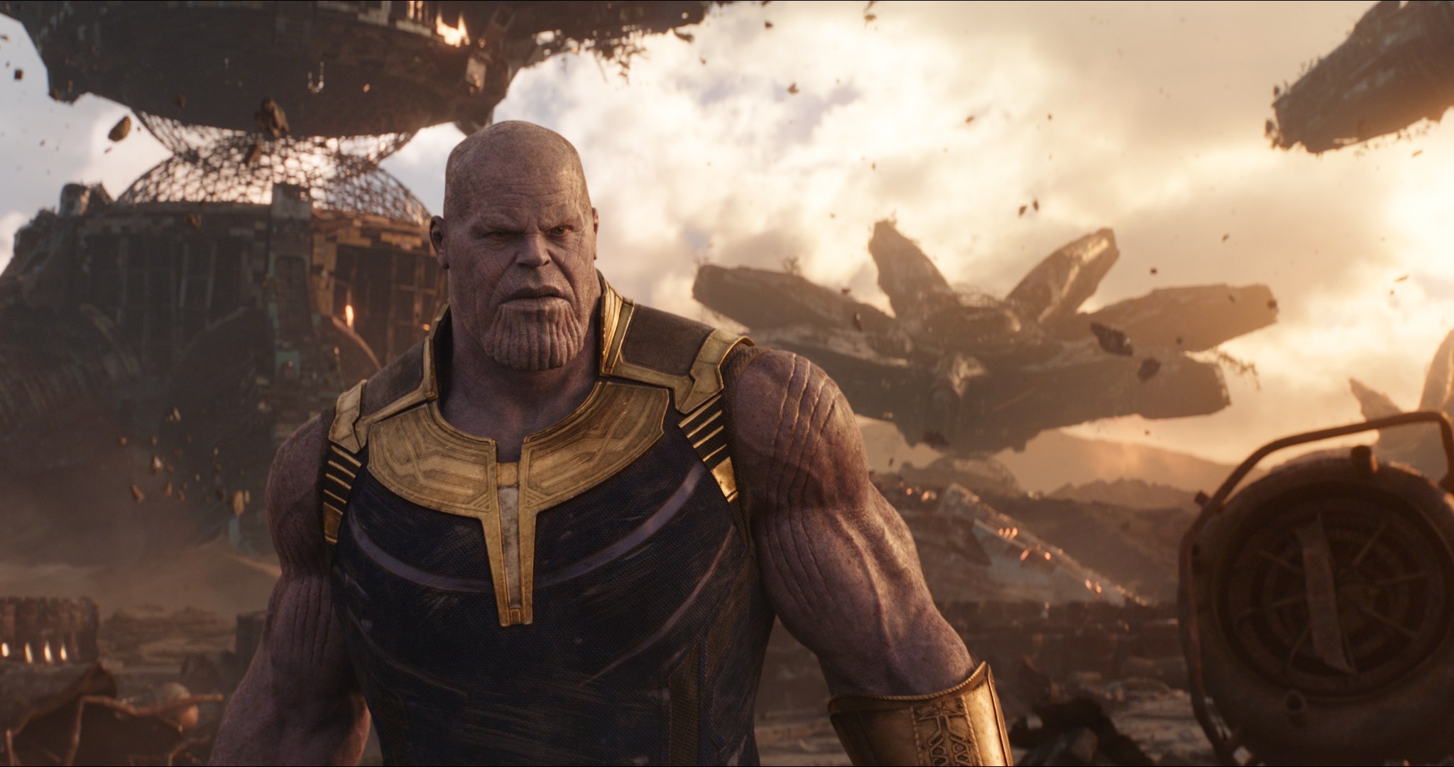 Wallpaper, Thanos, Marvel Cinematic Universe, Avengers Infinity war, The Avengers 2048x1080