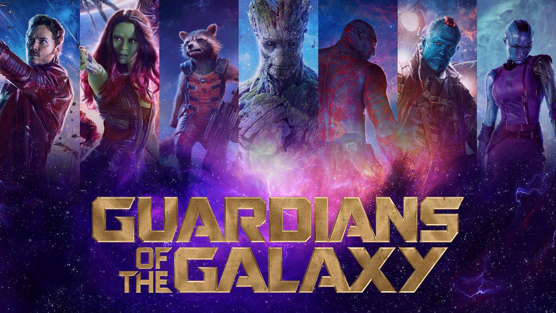 Star Lord, Gamora, Rocket Raccoon, Drax the Destroyer, Yondu Udonta, Guardians of the Galaxy, Marvel Cinematic Universe, The Groot, Nebula Wallpaper HD / Desktop and Mobile Background