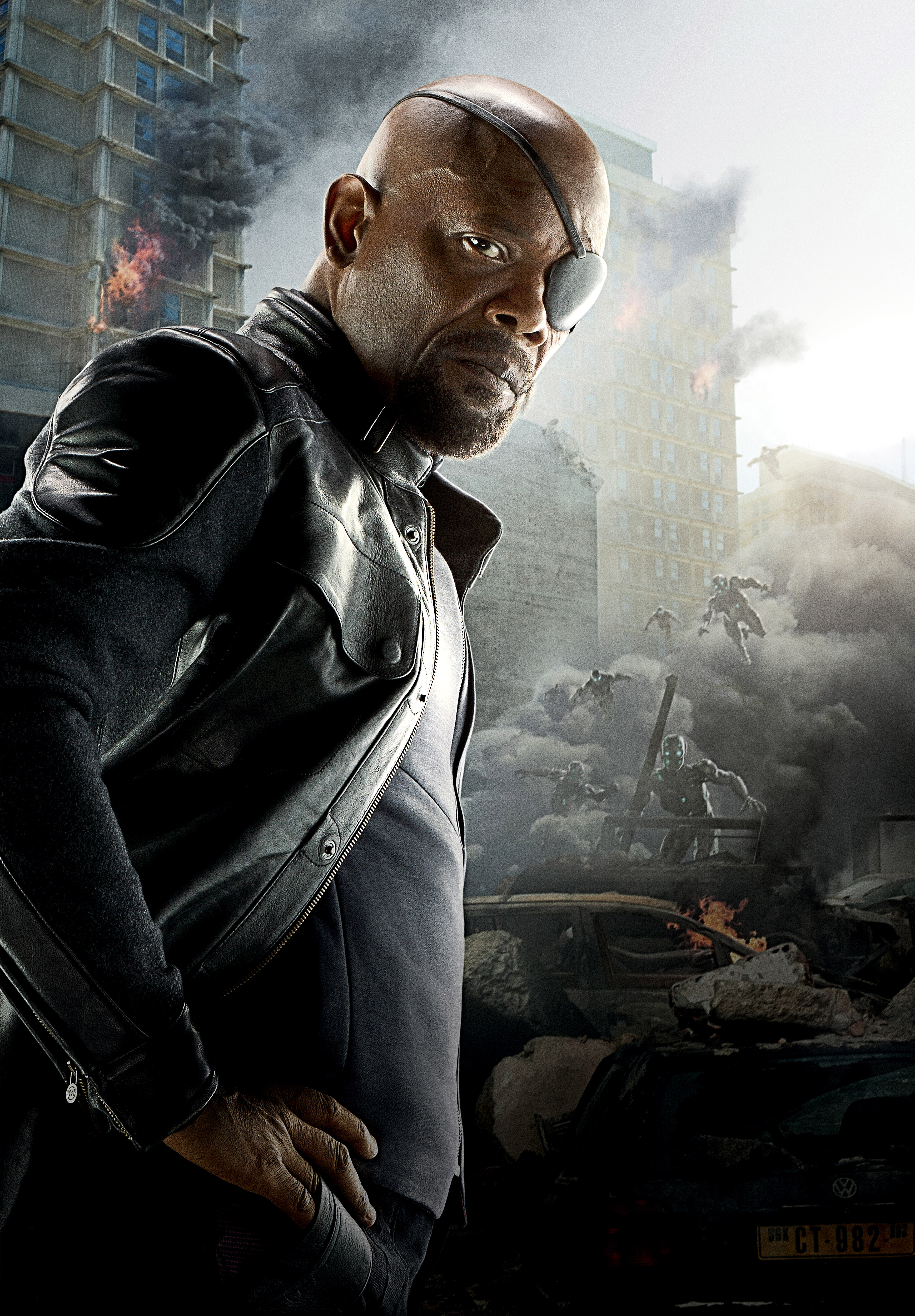 Nick Fury. Marvel Cinematic Universe