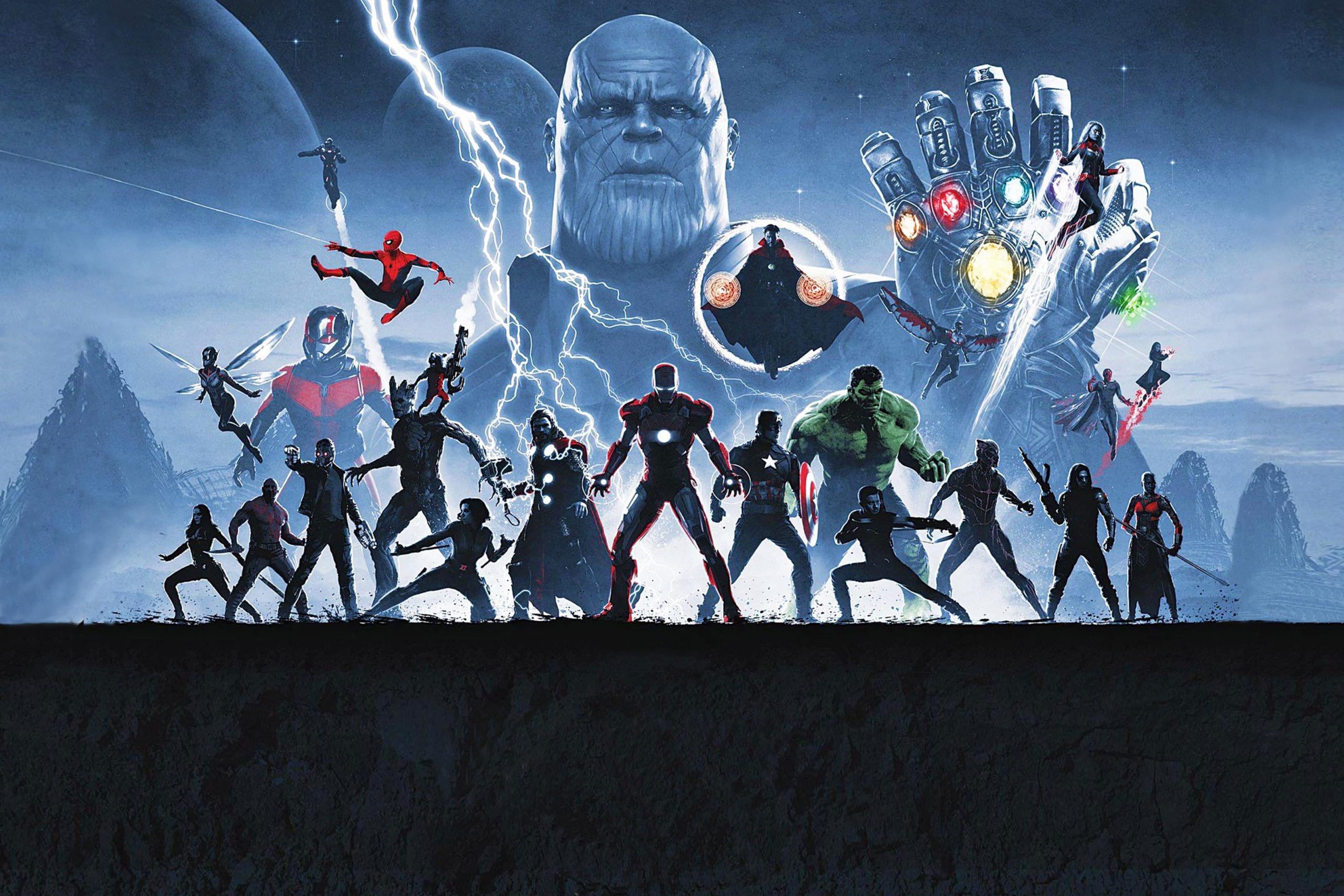 Wallpaper Marvel Cinematic Universe, Avengers Endgame • Wallpaper For You HD Wallpaper For Desktop & Mobile