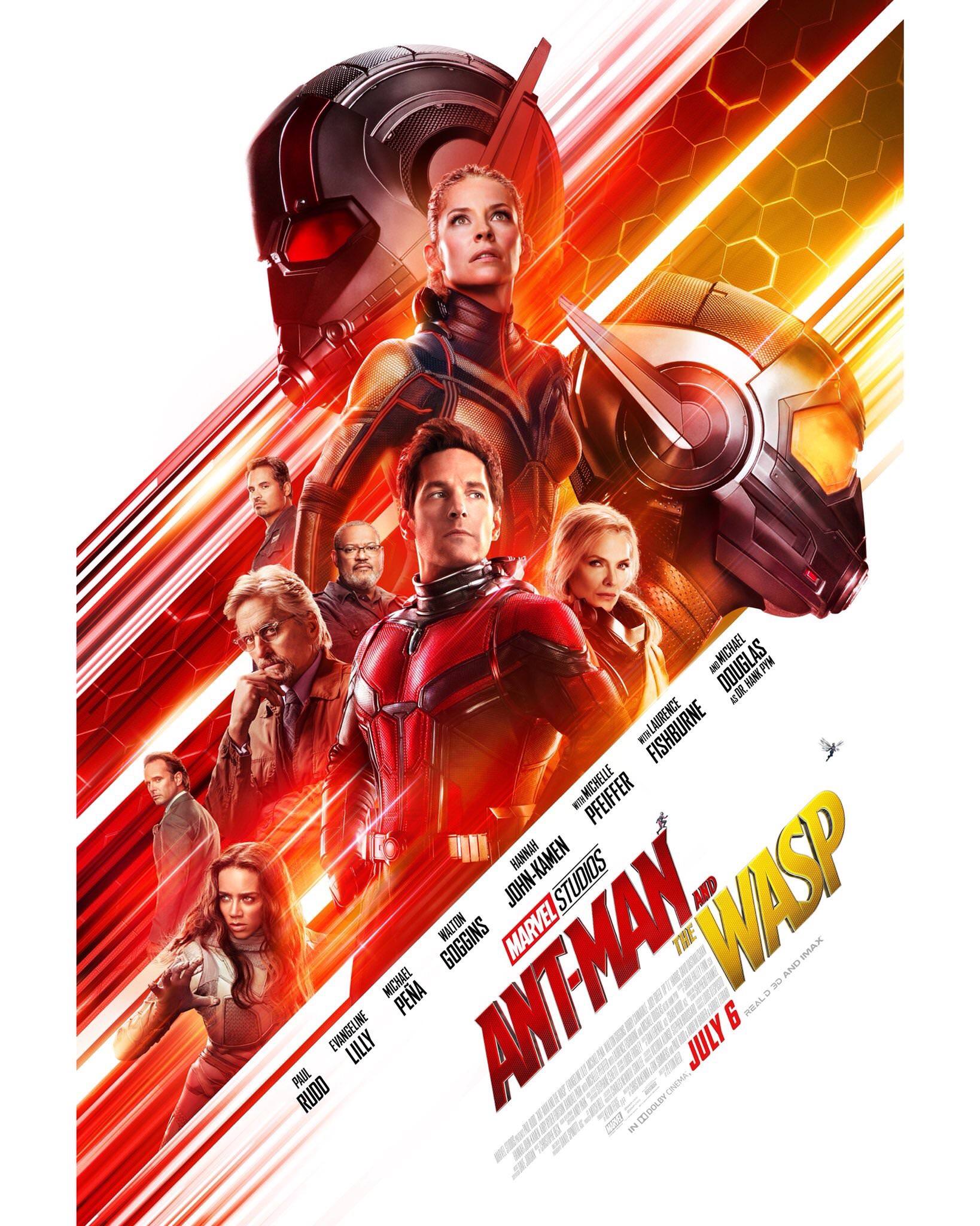 Ant Man And The Wasp Official Poster. Marvel Cinematic Universe (MCU)