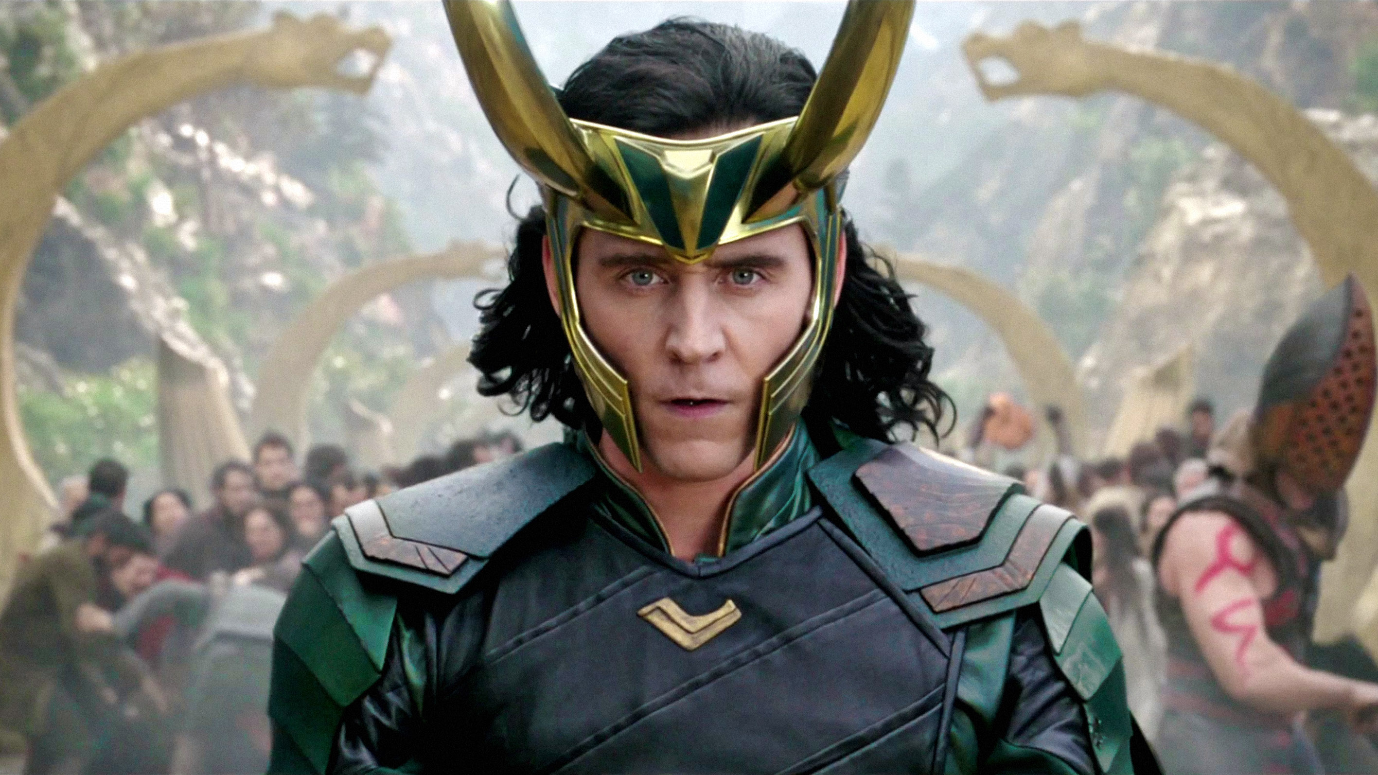 Wallpaper, Marvel Cinematic Universe, Loki, Tom Hiddleston, Thor Ragnarok 2834x1594