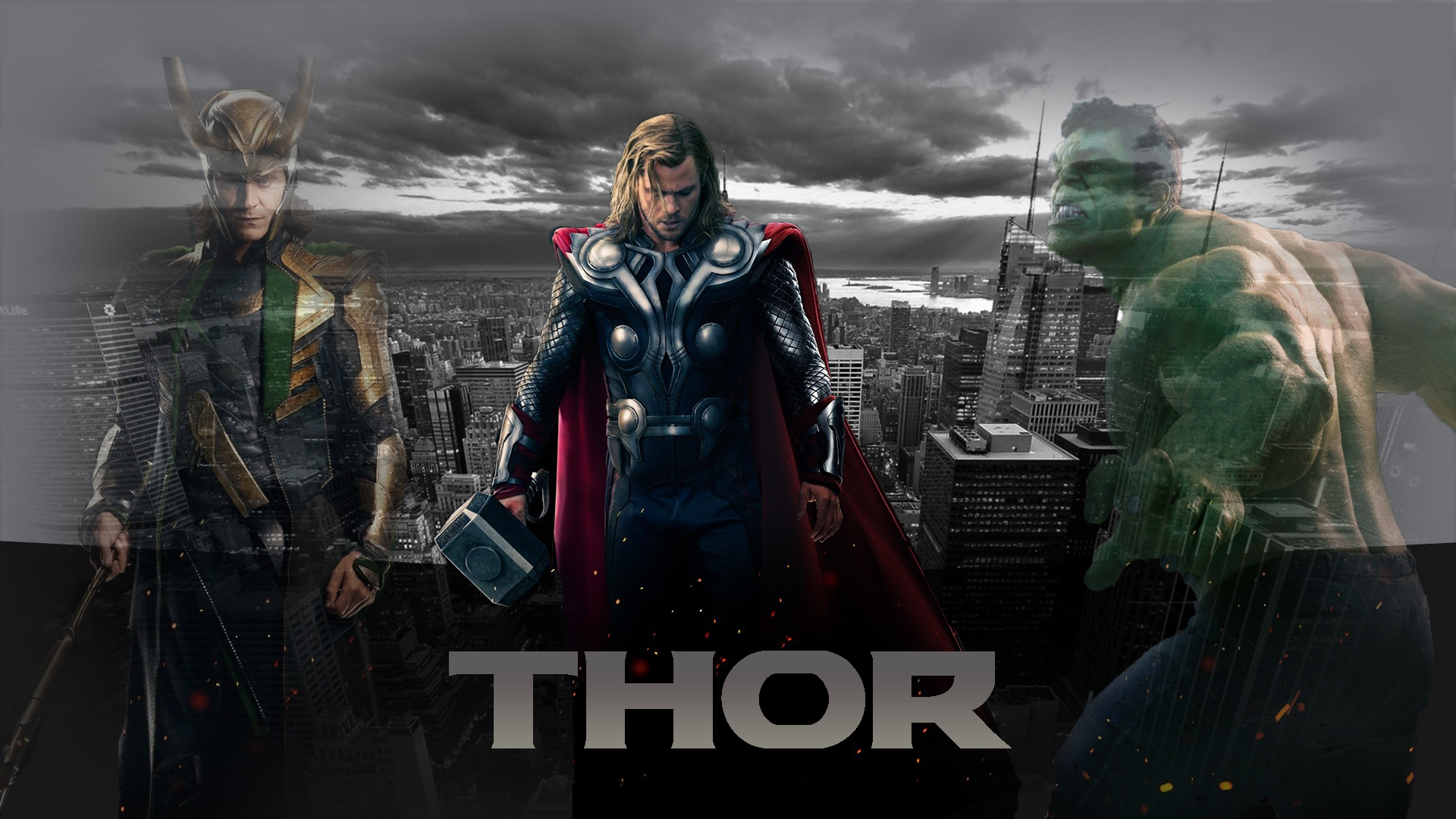 Loki, Marvel Cinematic Universe, Thor, Hulk Wallpaper HD / Desktop and Mobile Background
