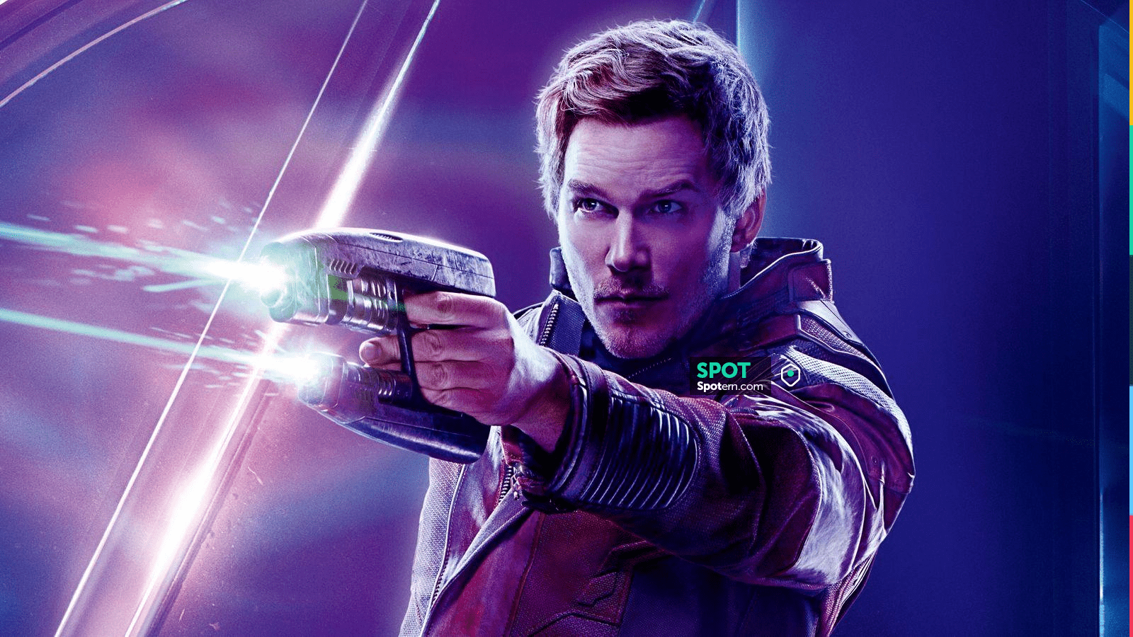 Real Leather Jacket Of Peter Quill / Star Lord (Chris Pratt) In Guardians Of The Galaxy Vol. 2
