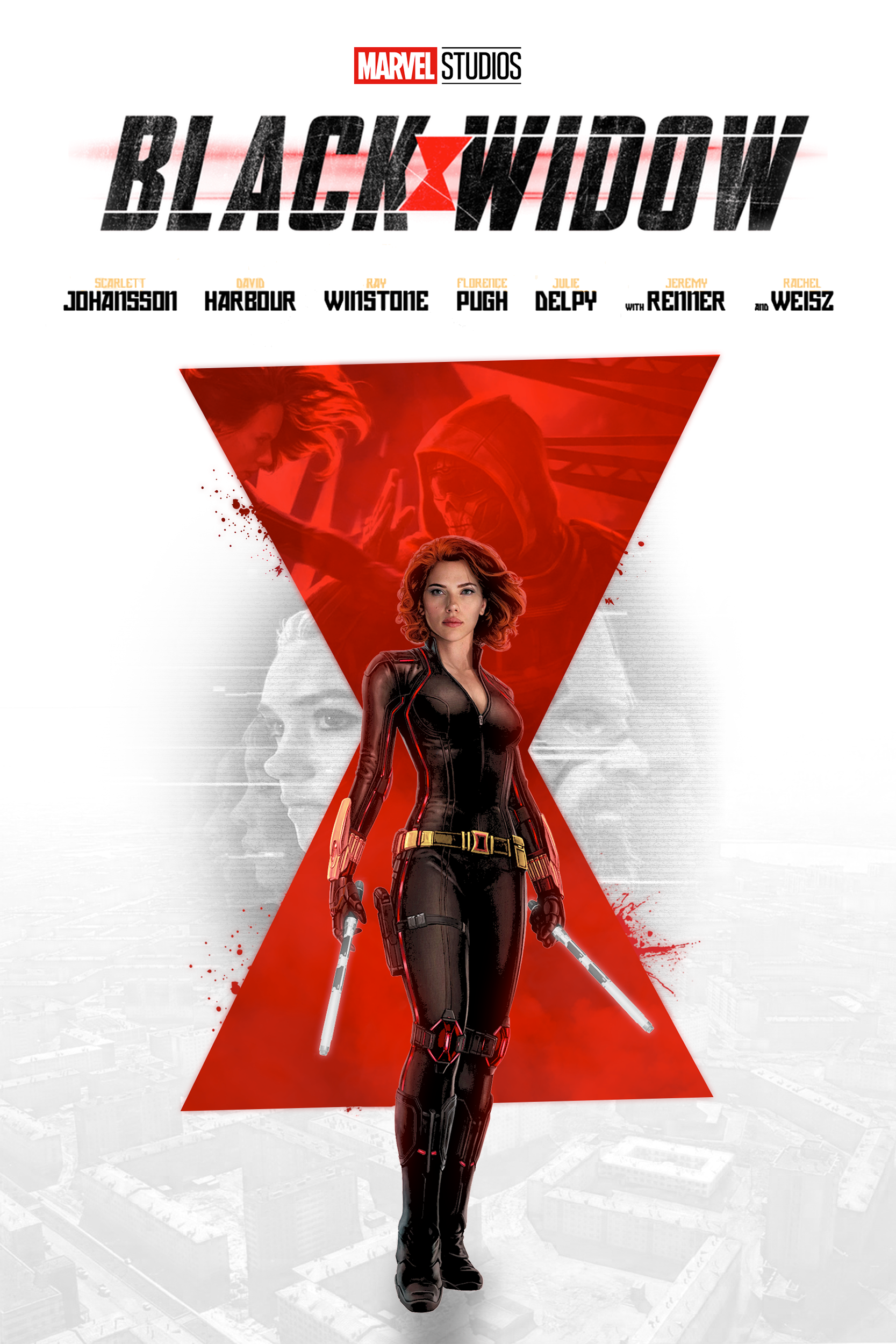Black Widow Movie Poster Marvel Cinematic Universe Portrait Display Movies Scarlett Johansson Wallpaper:1667x2500