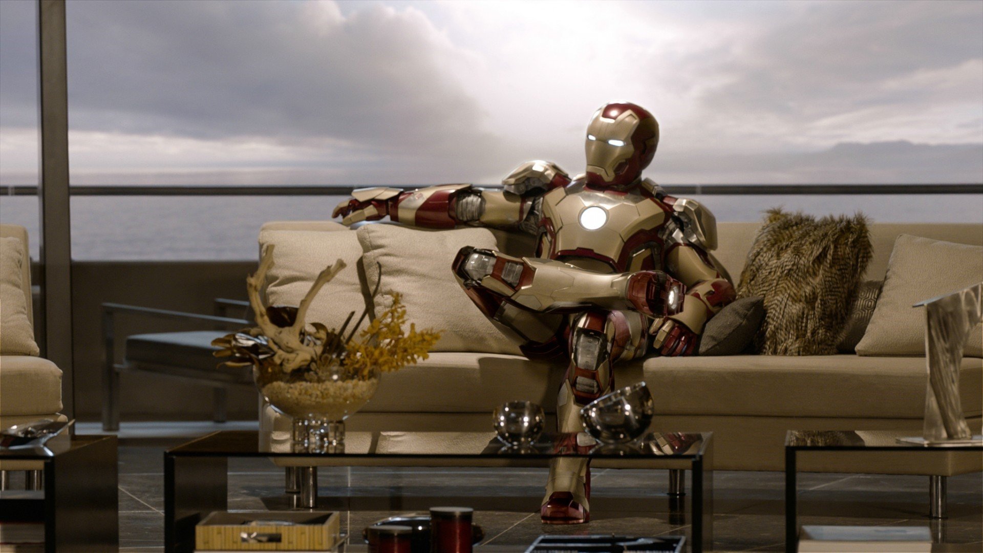 #couch, #Marvel Cinematic Universe, #Iron Man #Iron Man, wallpaper. Mocah HD Wallpaper