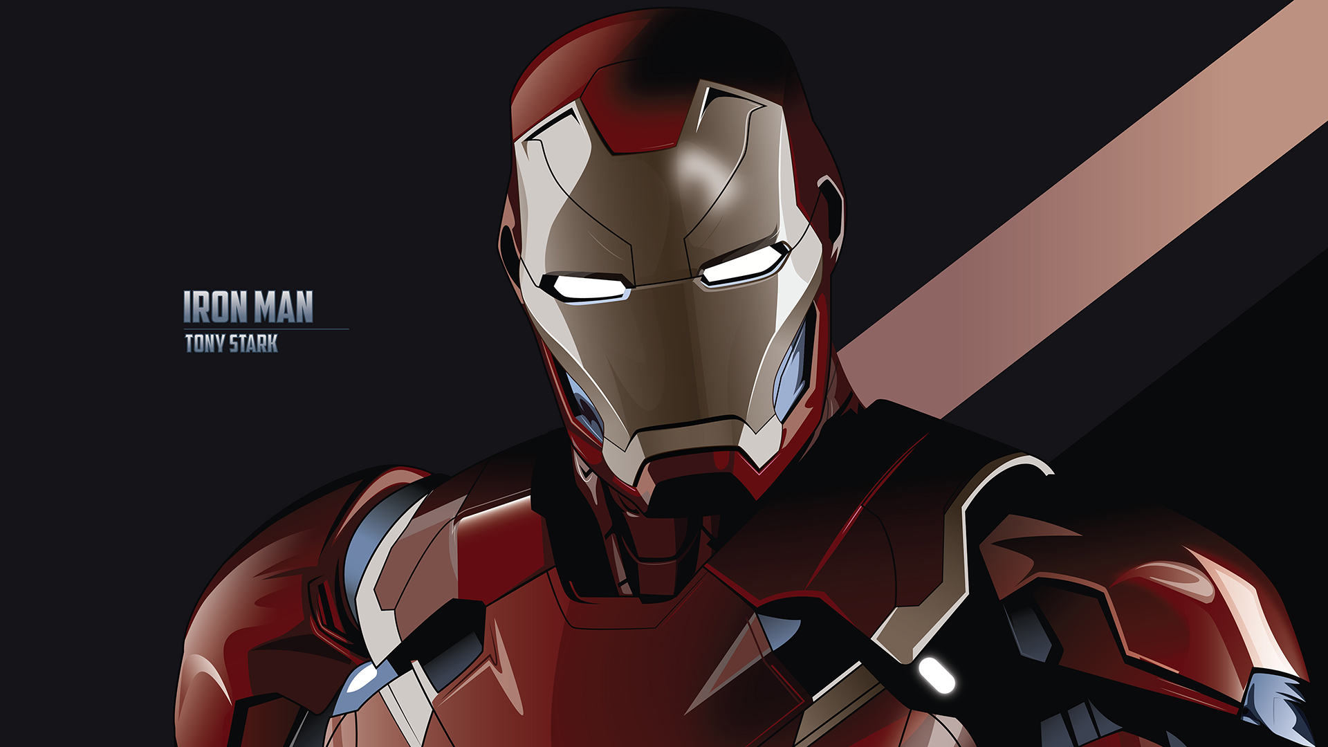 Wallpaper, Iron Man, Marvel Cinematic Universe 1920x1080